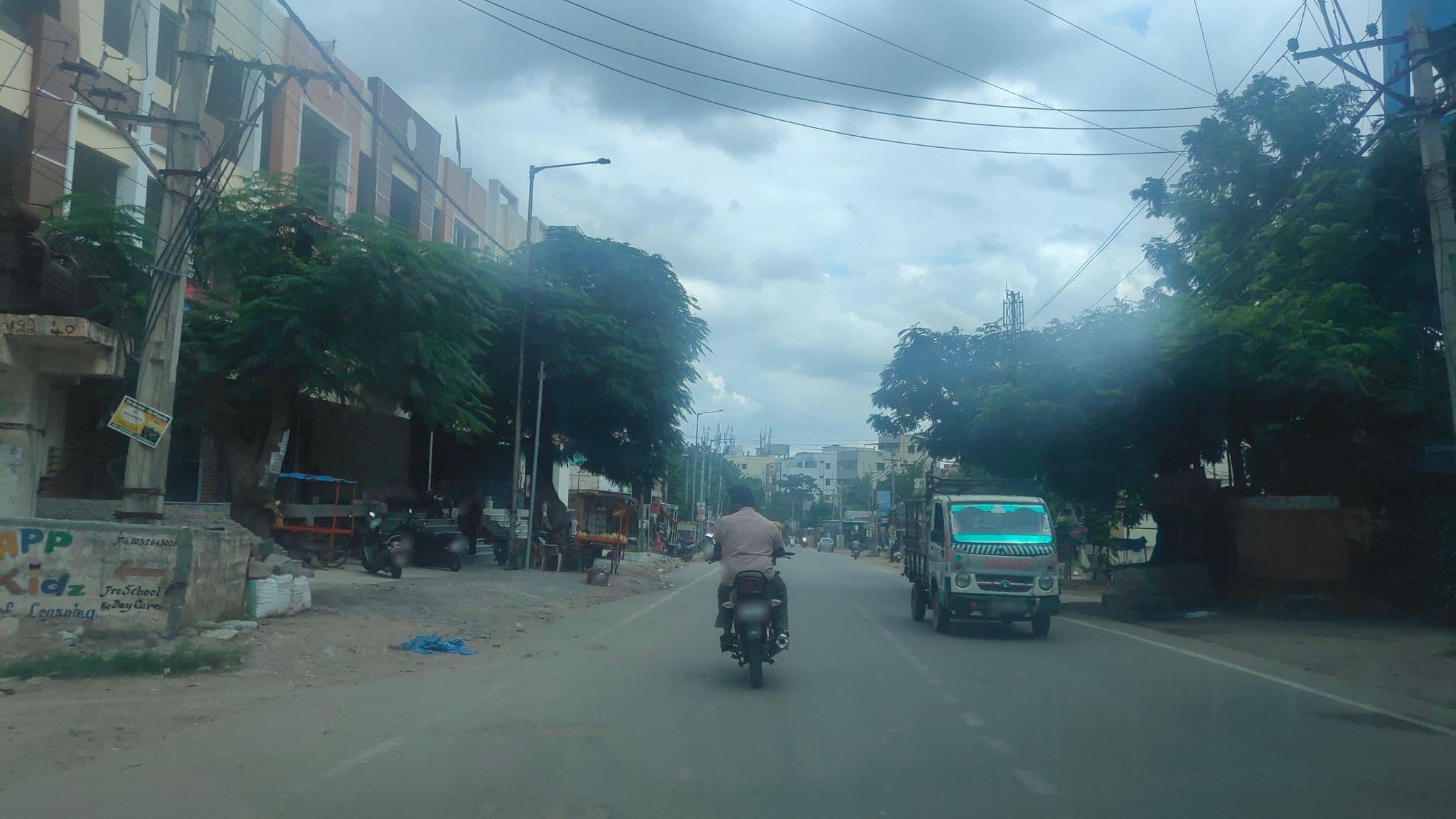 Street view near Shadrack house, Bāspalli — © chaitu20 (CC BY-SA · Mapillary)