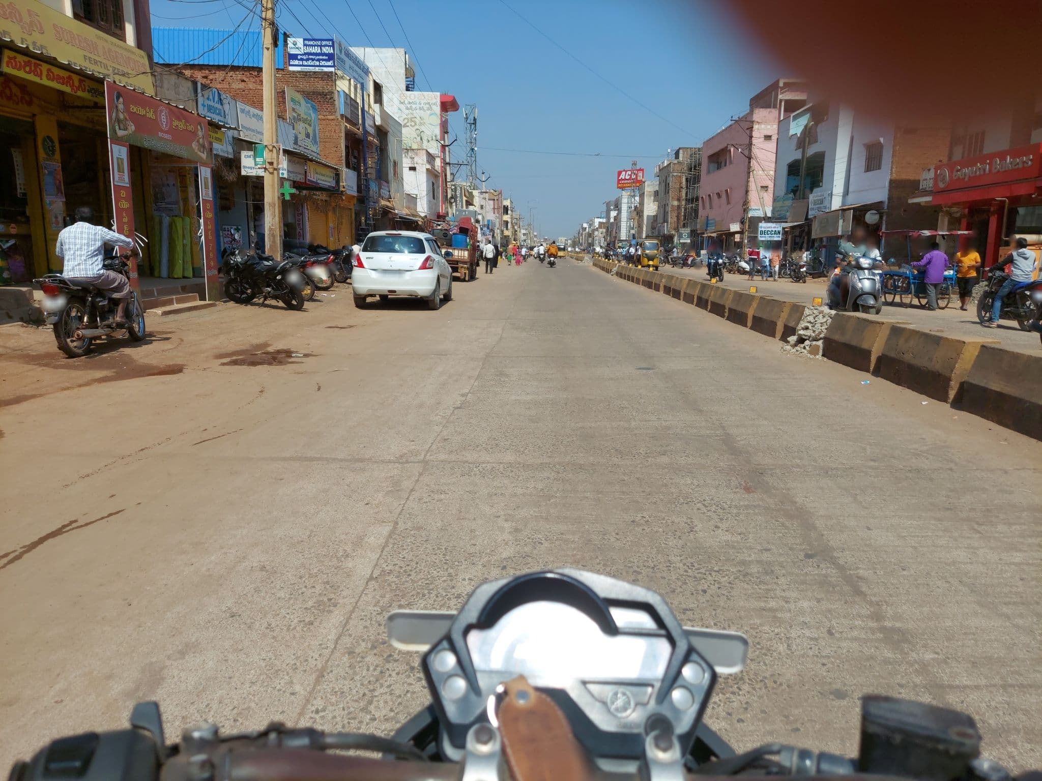 Street view near Sri Sai Boys Hostel, Vikārābād — © sridhar123 (CC BY-SA · Mapillary)
