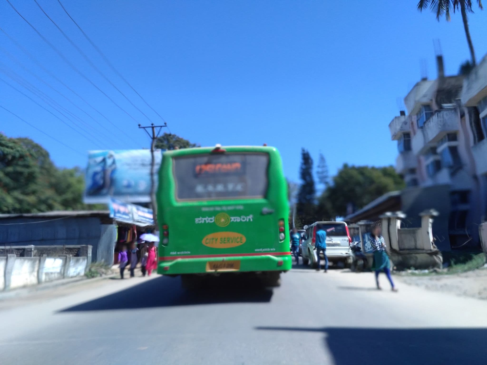 Street view near Sanman Residency, Hassan — © chethan (CC BY-SA · Mapillary)