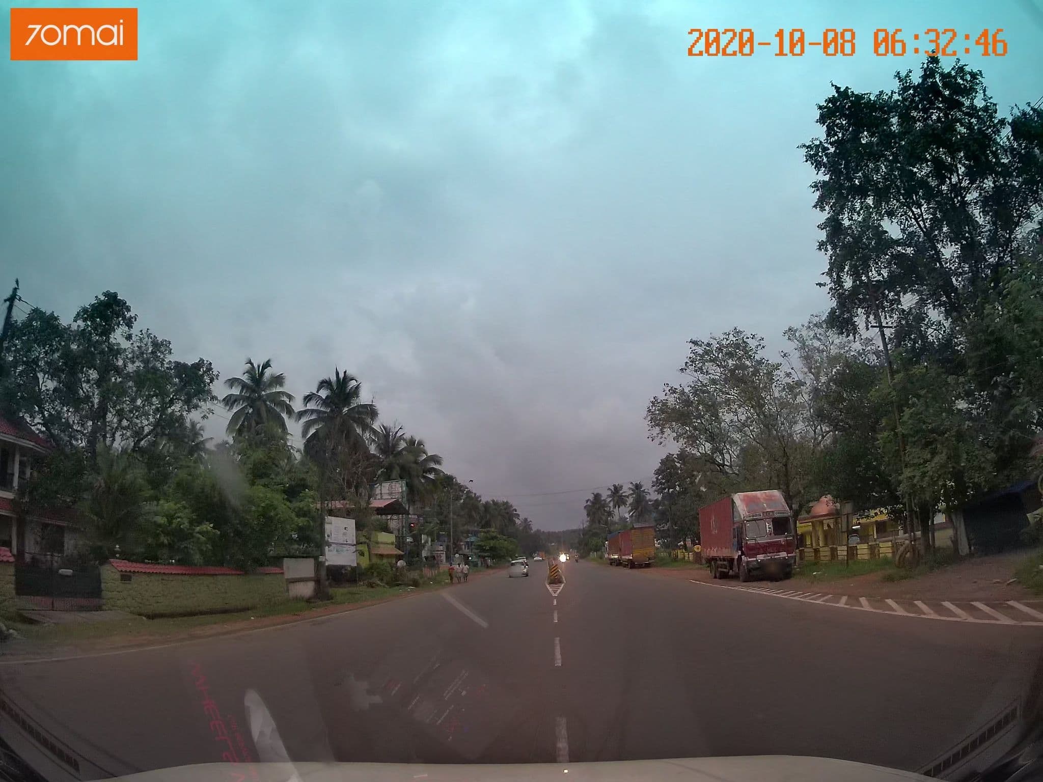 Street view near Namboothiri's hotel, Peramangalam — © johnichan (CC BY-SA · Mapillary)