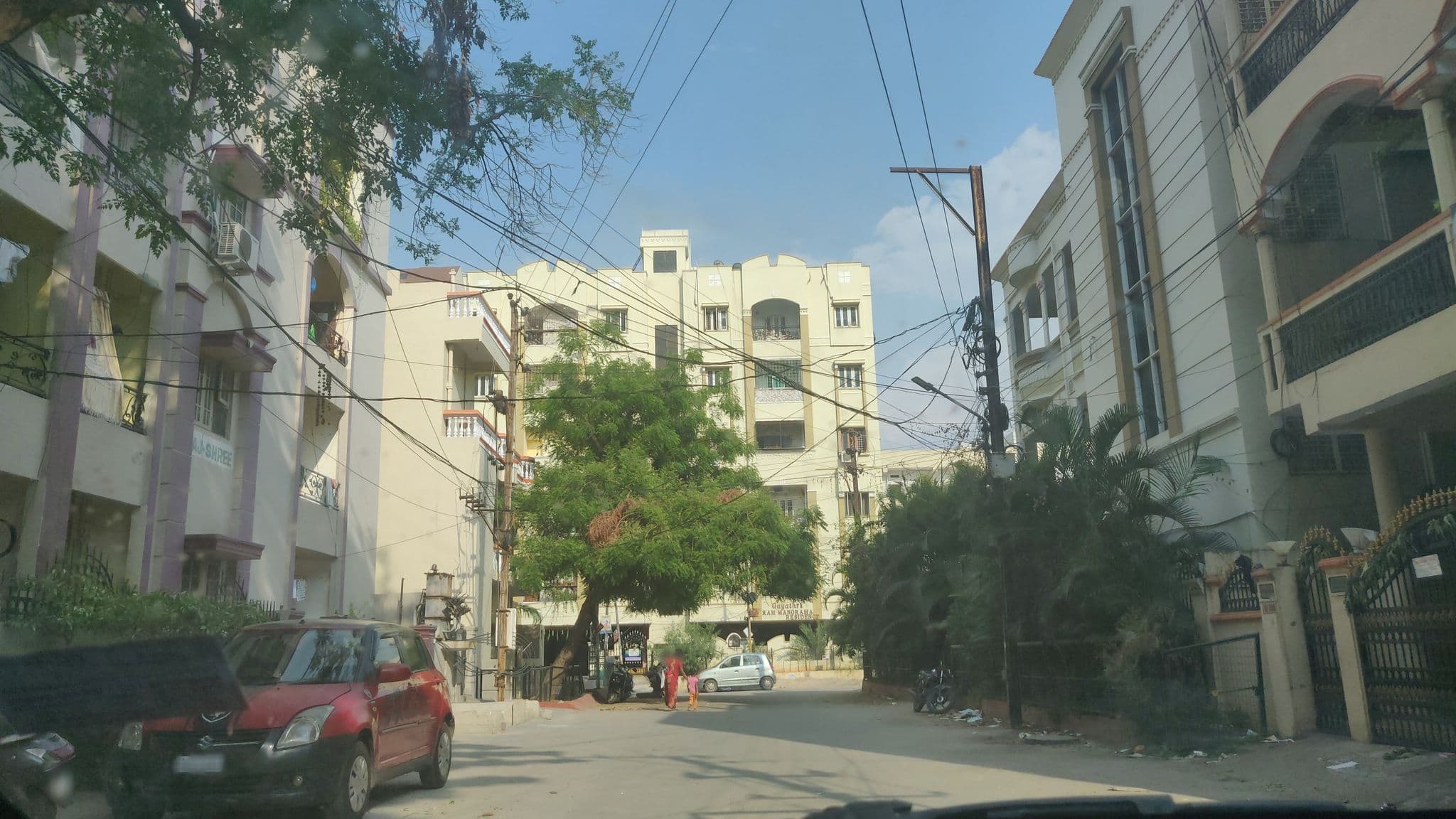 Street view near JP Heights, Gaddi Annaram — © baddu (CC BY-SA · Mapillary)