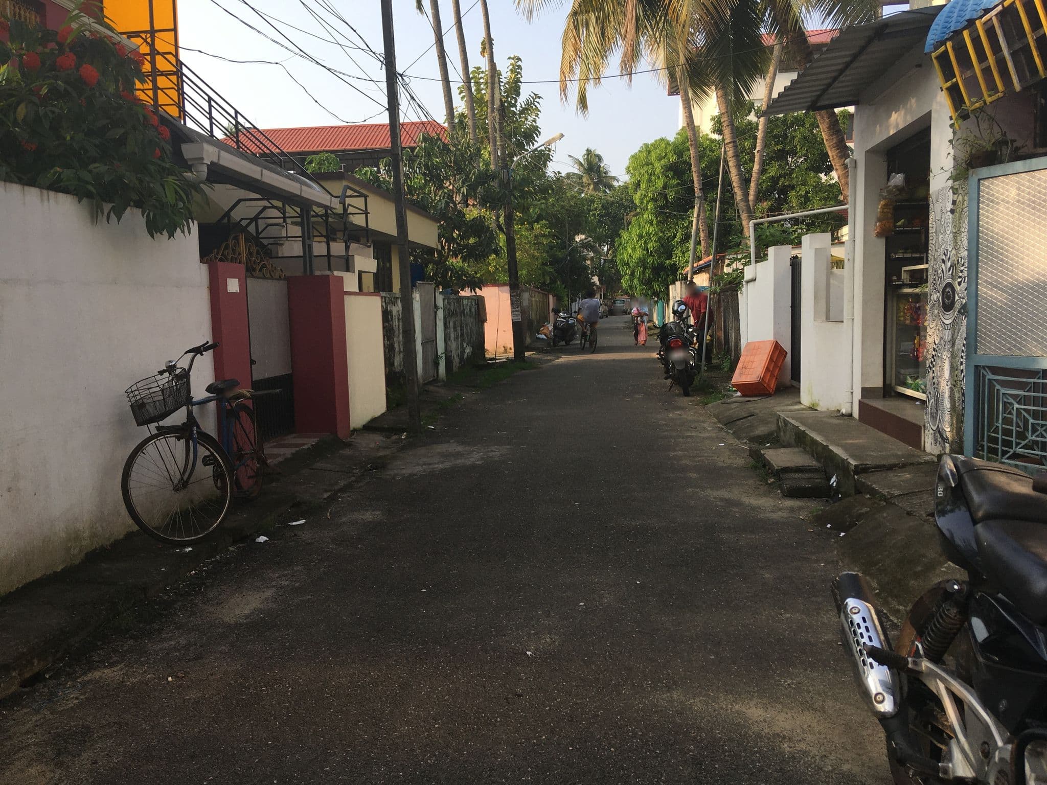 Street view near The Nest Residency, Vypīn