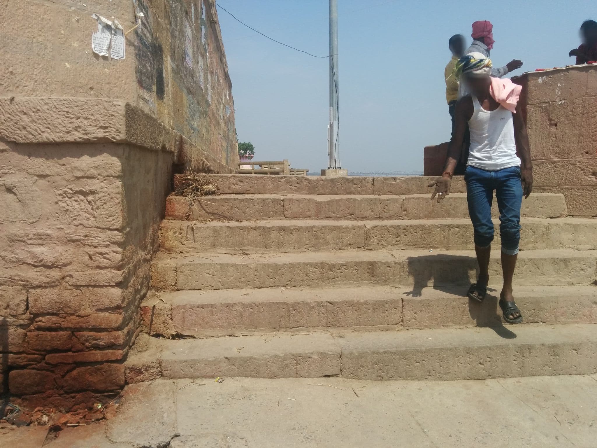 Street view near Shiva Lodge, Varanasi