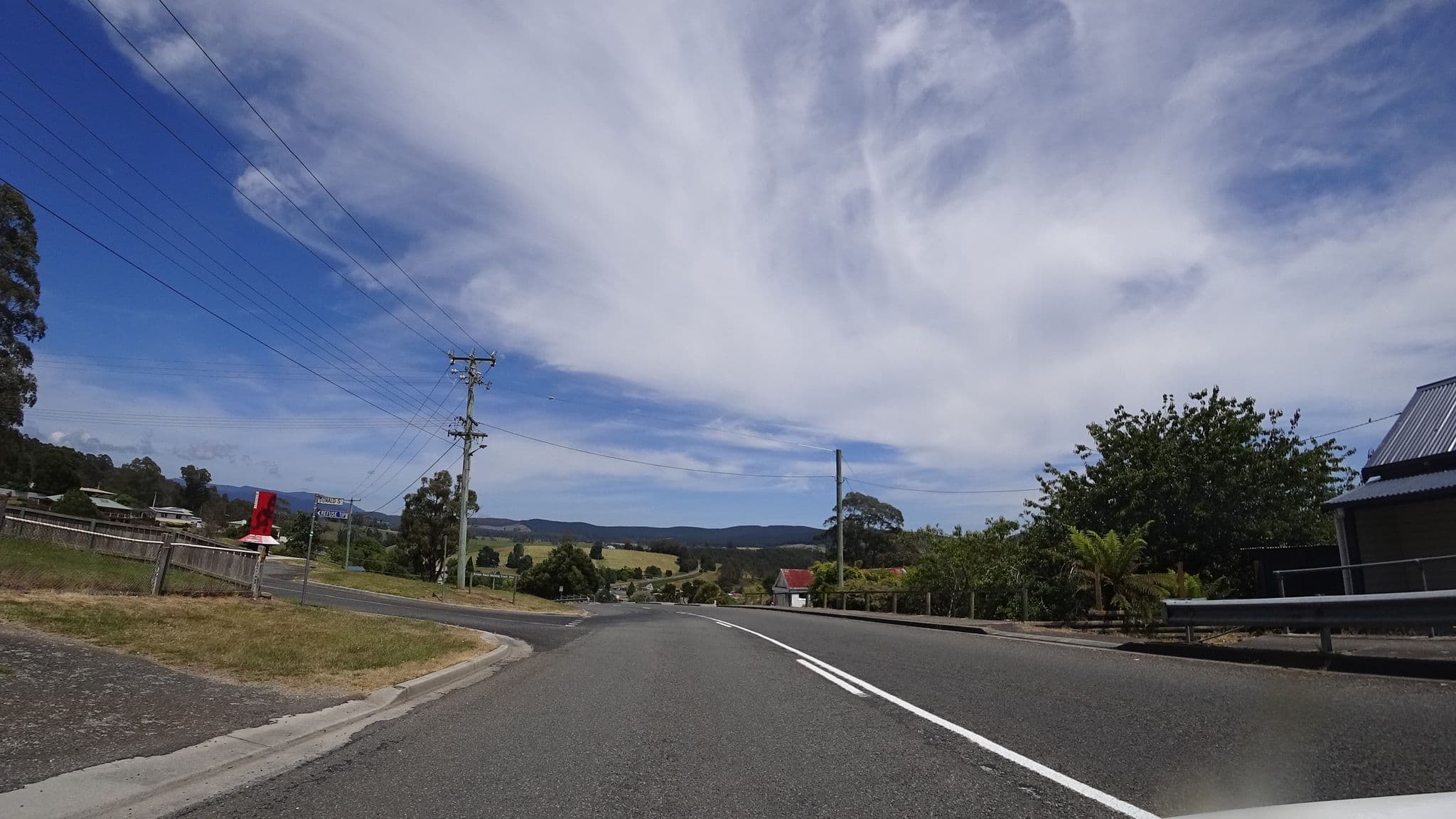 Street view near Branxholm Lodge, Scottsdale — © aharvey (CC BY-SA · Mapillary)