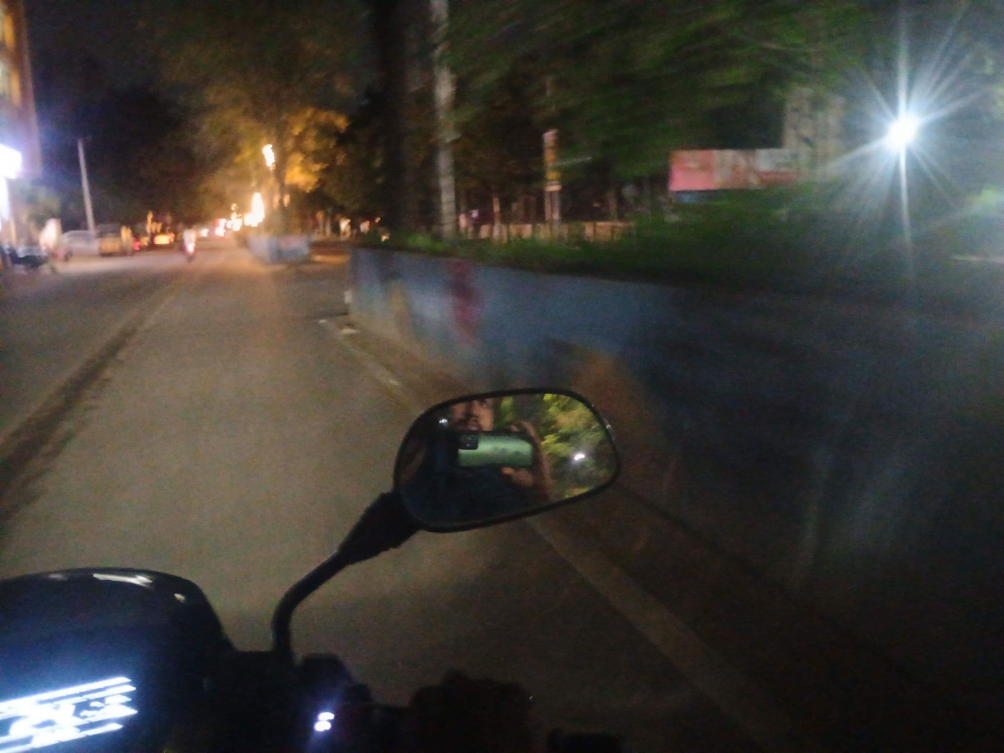 Street view near oyo-hotel, Kukatpally