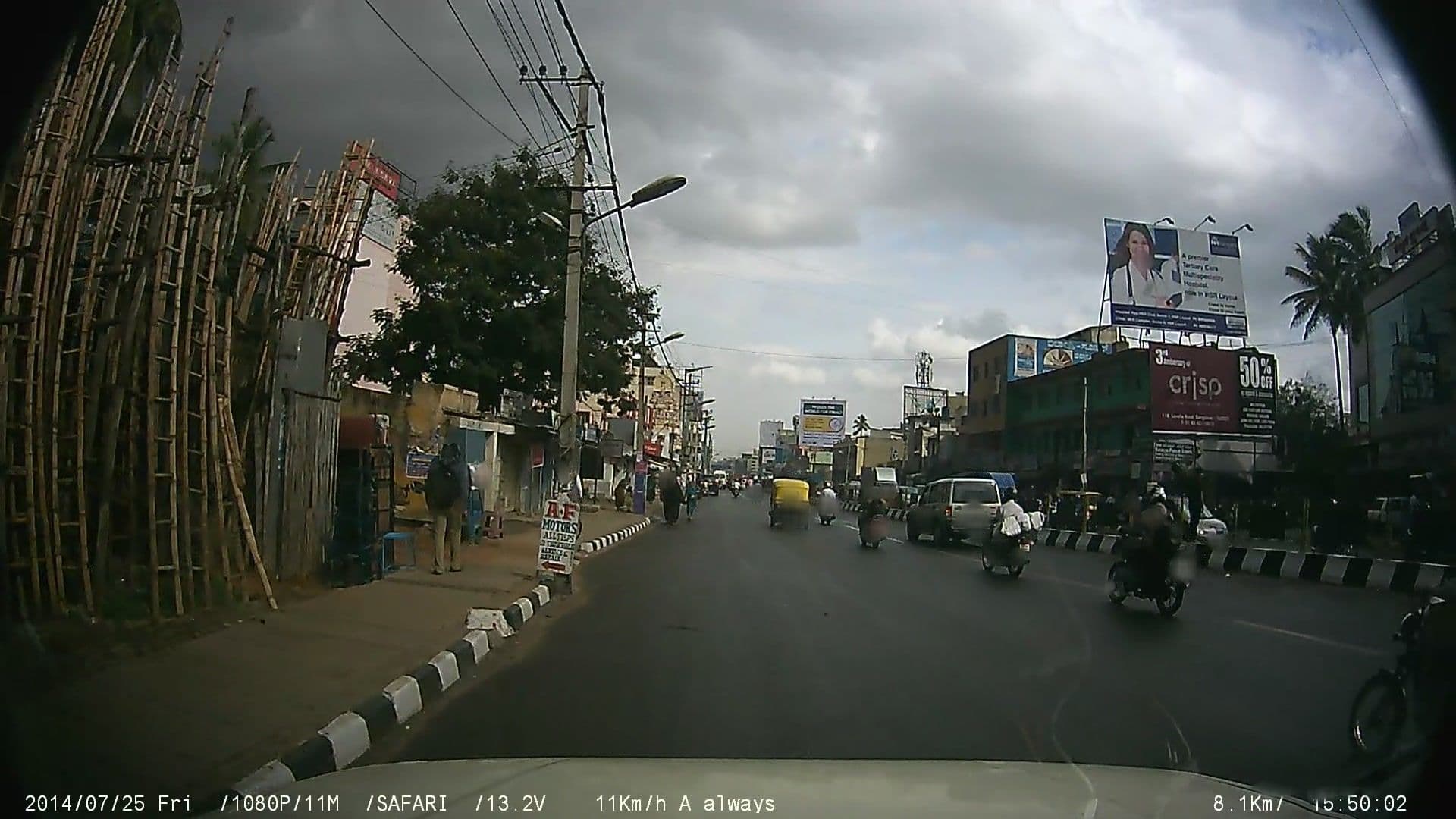 Street view near Olivia Inn & Suites, Bengaluru — © johnichan (CC BY-SA · Mapillary)