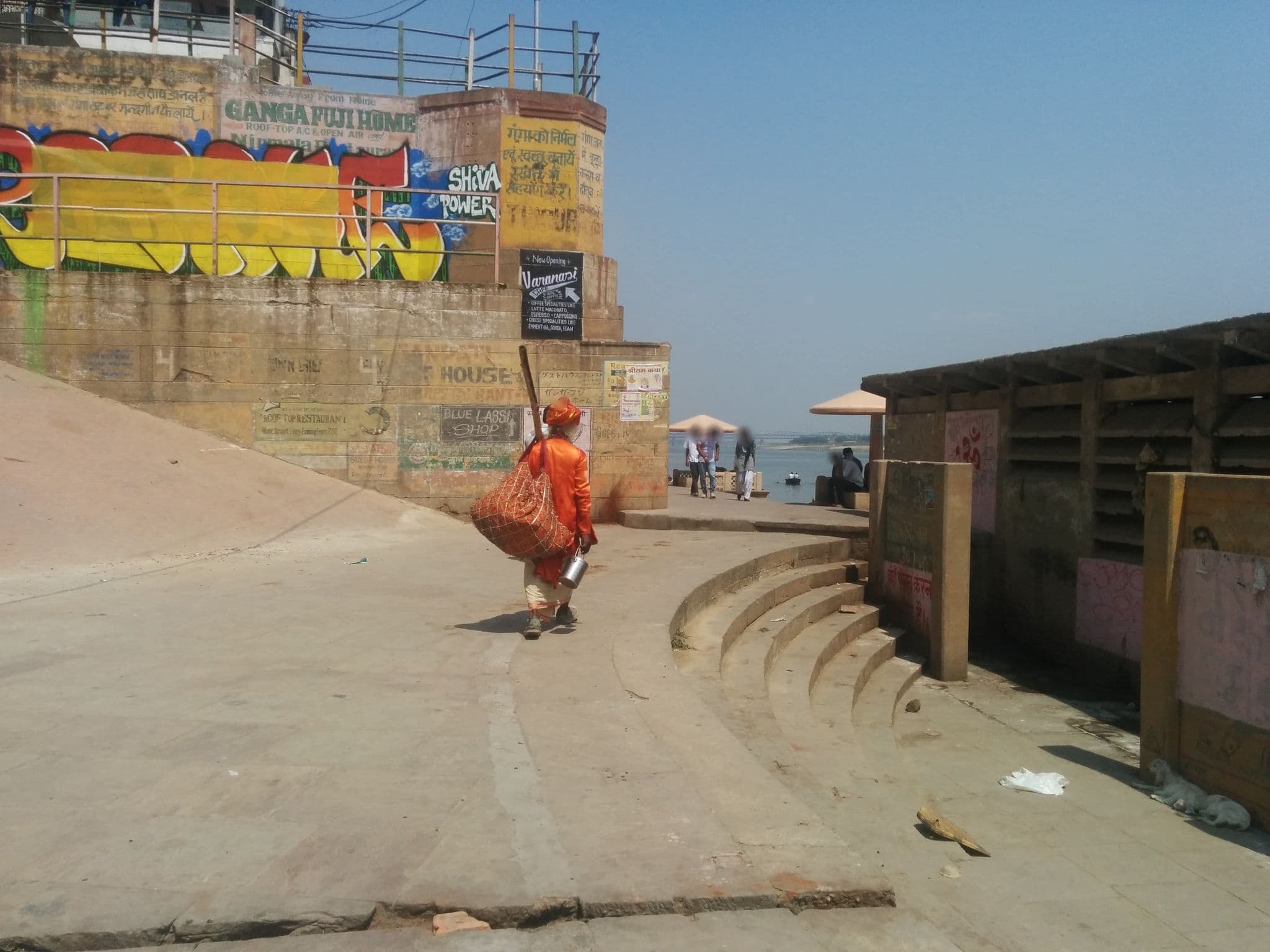 Street view near Hotel Alka, Varanasi — © sashazykov (CC BY-SA · Mapillary)