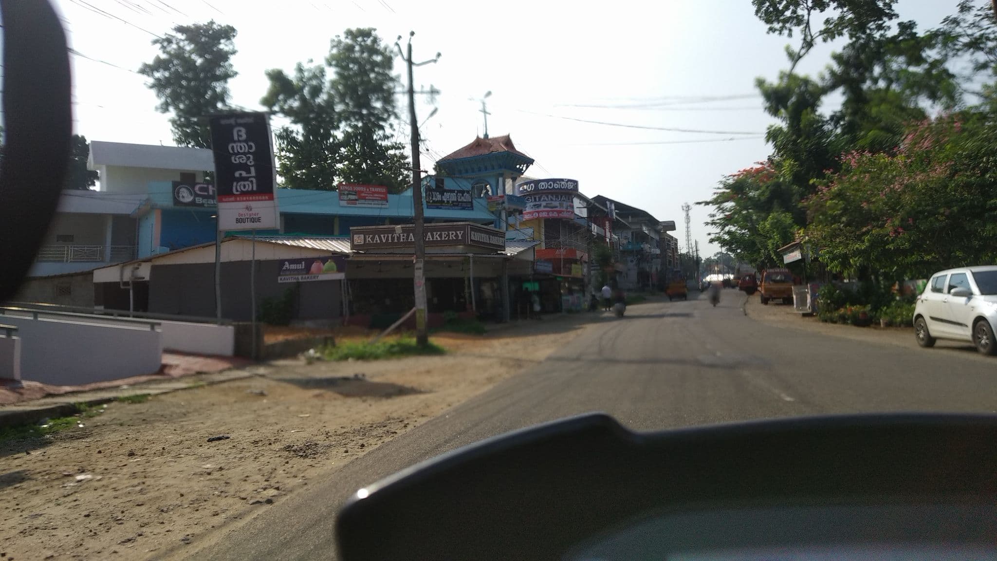 Street view near Janatha Loadge, Piravam — © jothishbabu (CC BY-SA · Mapillary)