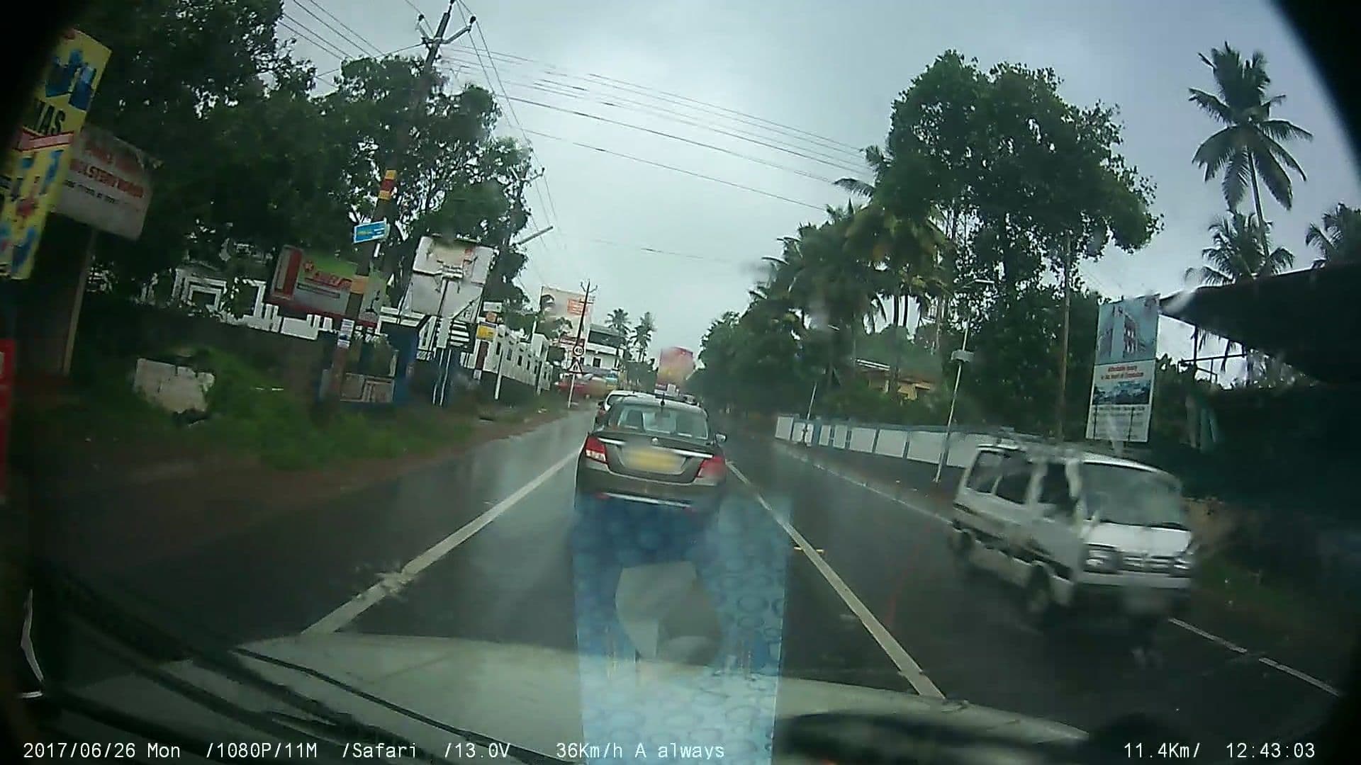 Street view near hotel nivedya, Panachikkad — © johnichan (CC BY-SA · Mapillary)