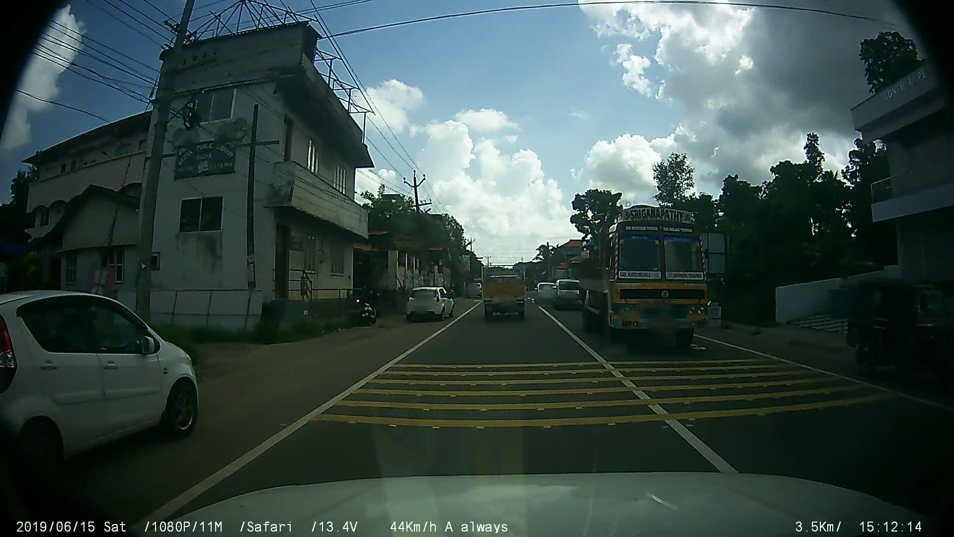 Street view near Ratheesh Hotel, Palackattumala — © johnichan (CC BY-SA · Mapillary)