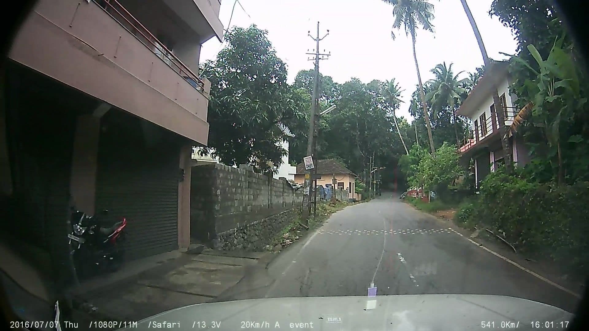 Street view near BTC Boys Hostel, Piravam — © johnichan (CC BY-SA · Mapillary)