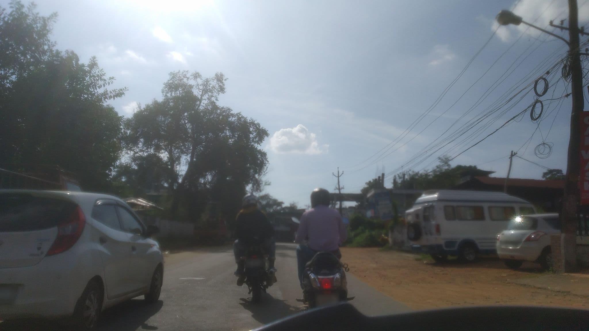 Street view near Bismillah Caters, Mūvattupula — © jothishbabu (CC BY-SA · Mapillary)