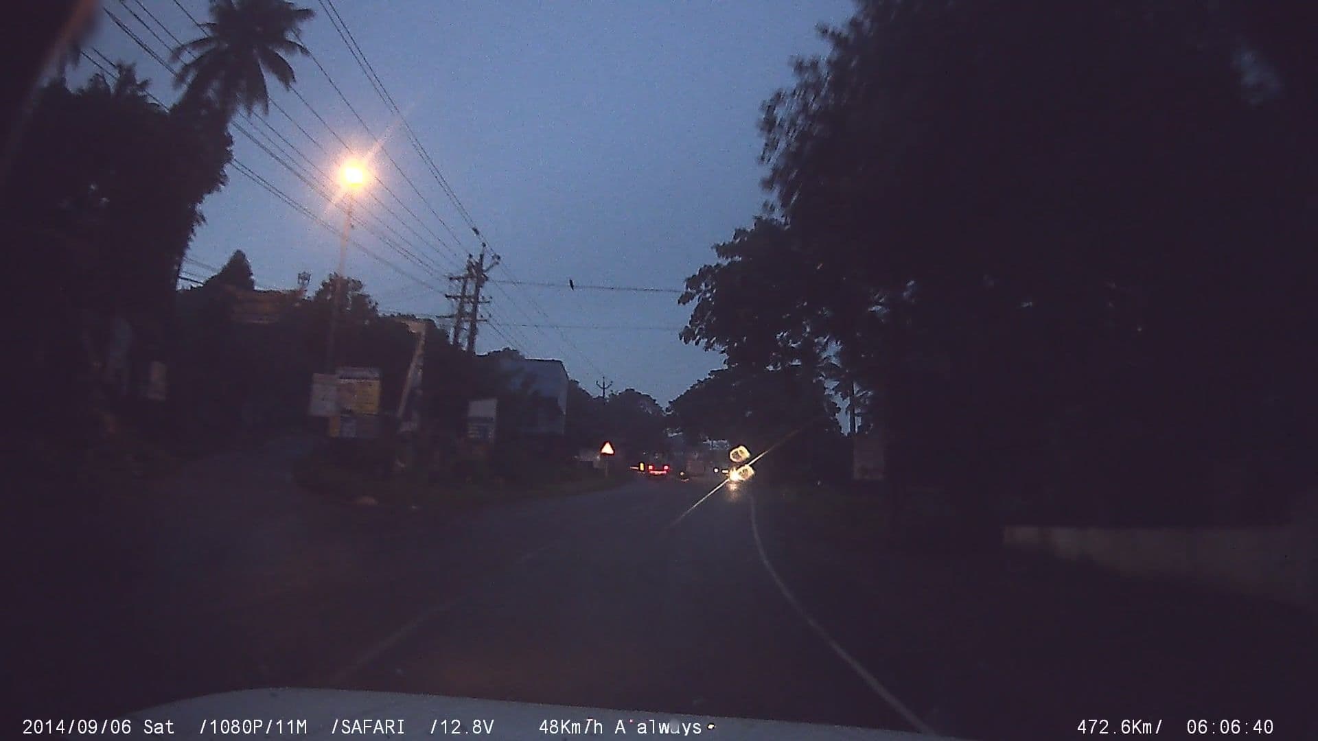 Street view near Amrita Ladies Hostel, Chottanikkara — © johnichan (CC BY-SA · Mapillary)