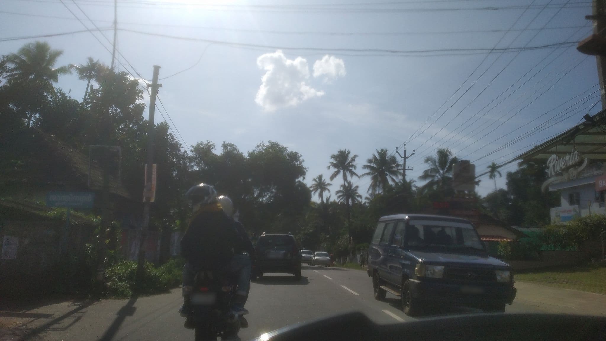 Street view near Riveria by Raj, Mūvattupula — © jothishbabu (CC BY-SA · Mapillary)