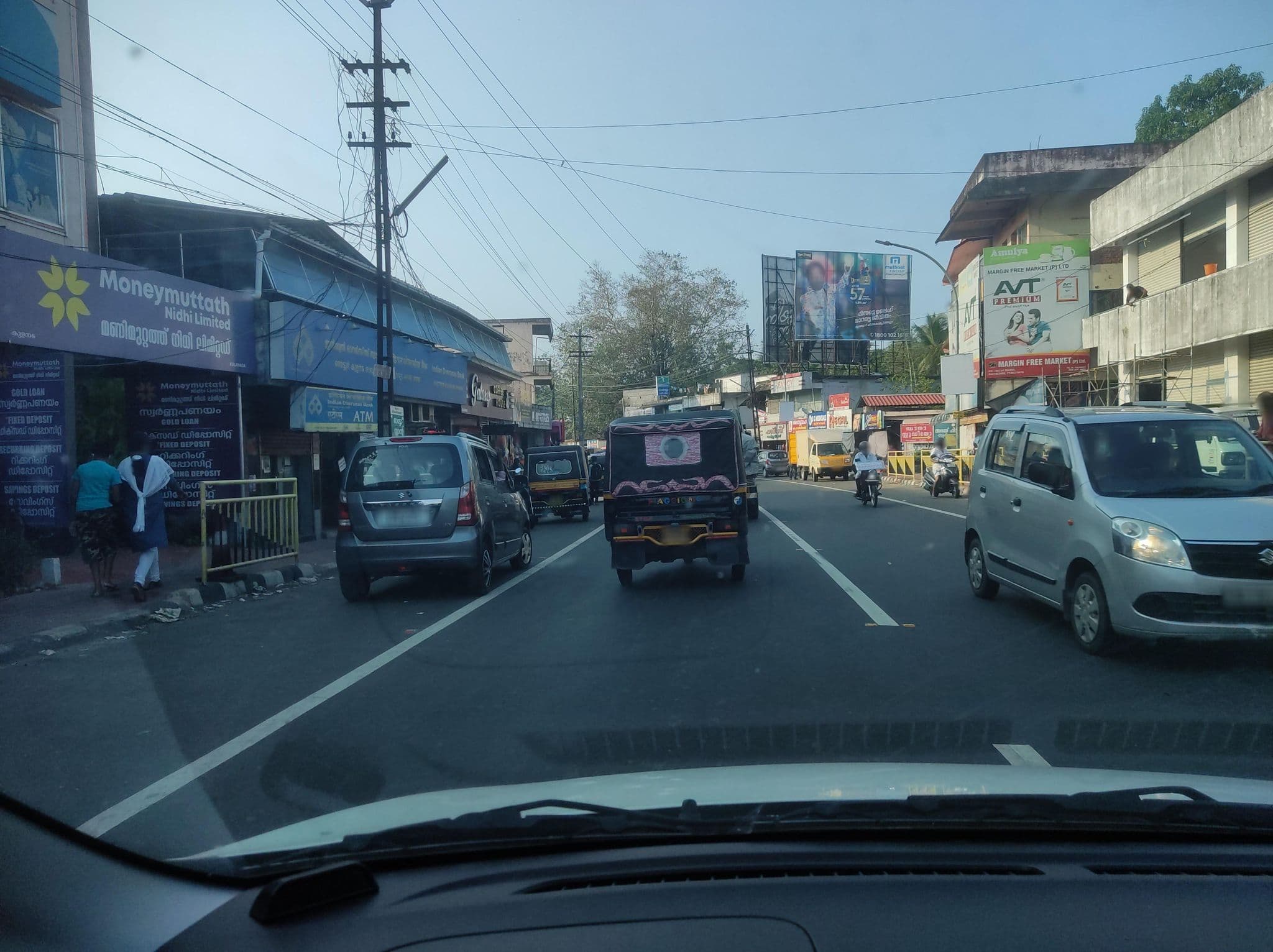 Street view near Sreevalsam Residency, Chengannūr — © V15 (CC BY-SA · Mapillary)