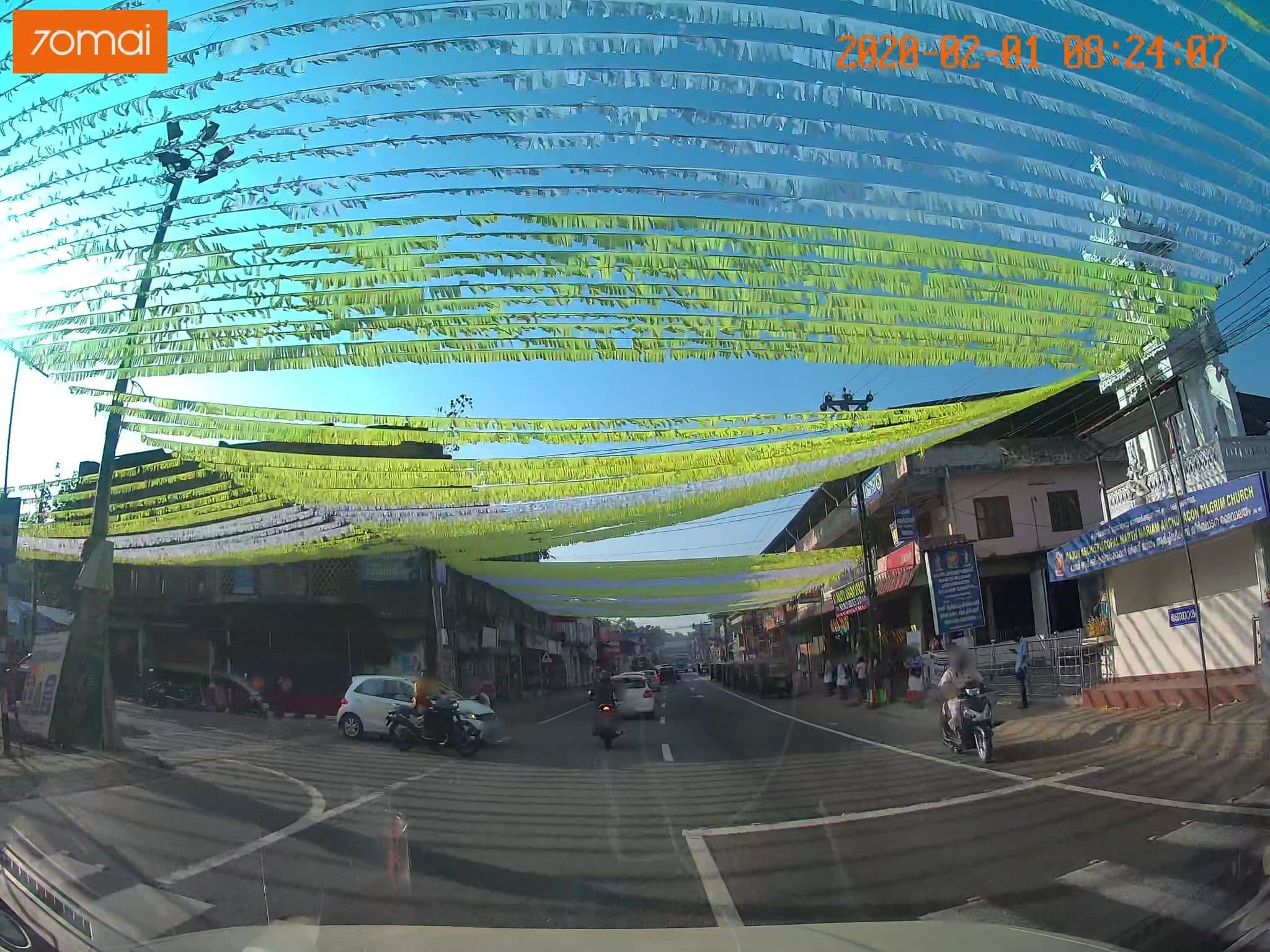 Street view near bindu hotel, Palackattumala — © johnichan (CC BY-SA · Mapillary)