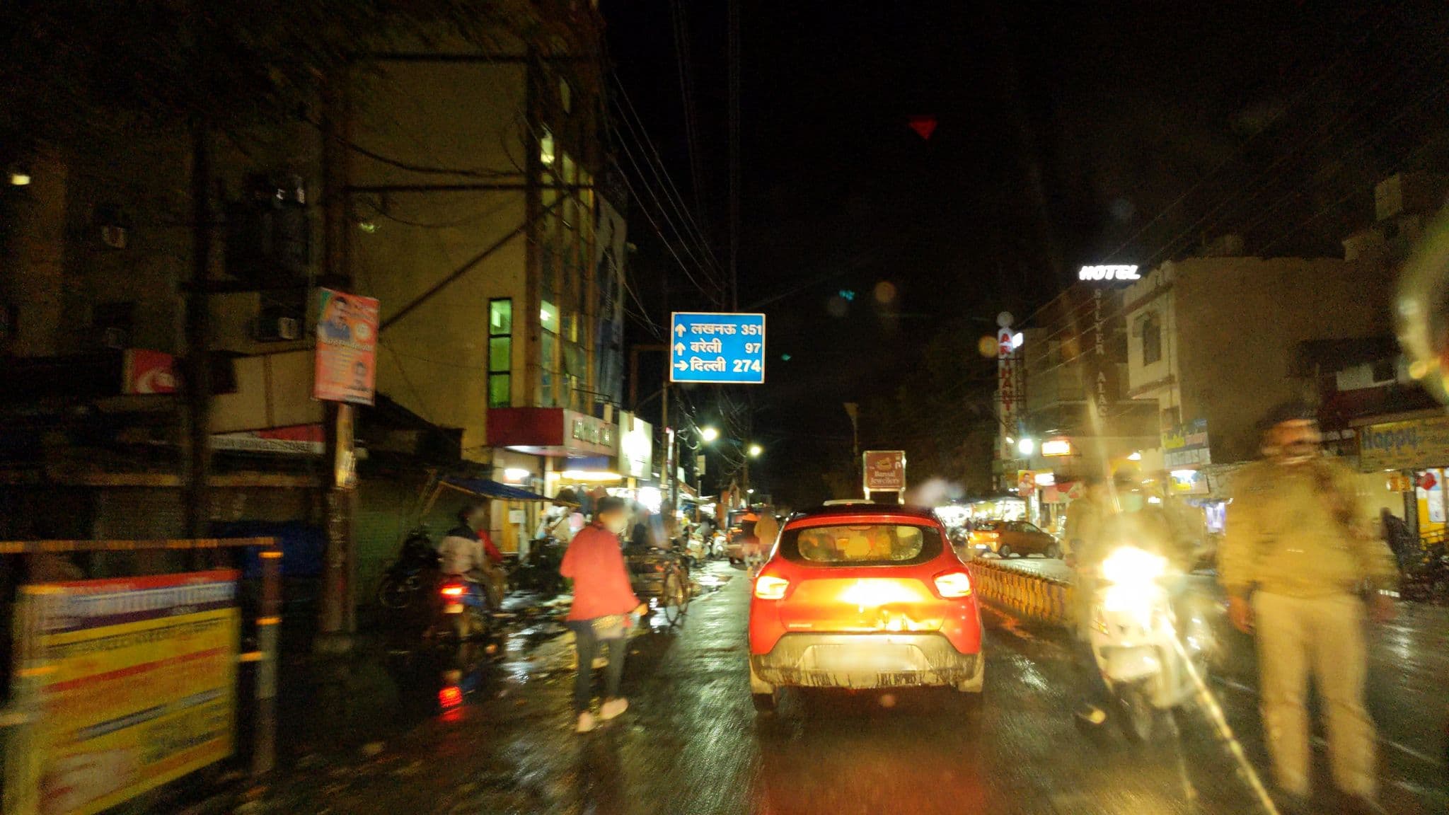 Street view near Hotel Moti Tower, Haldwani — © lakshyajeet (CC BY-SA · Mapillary)