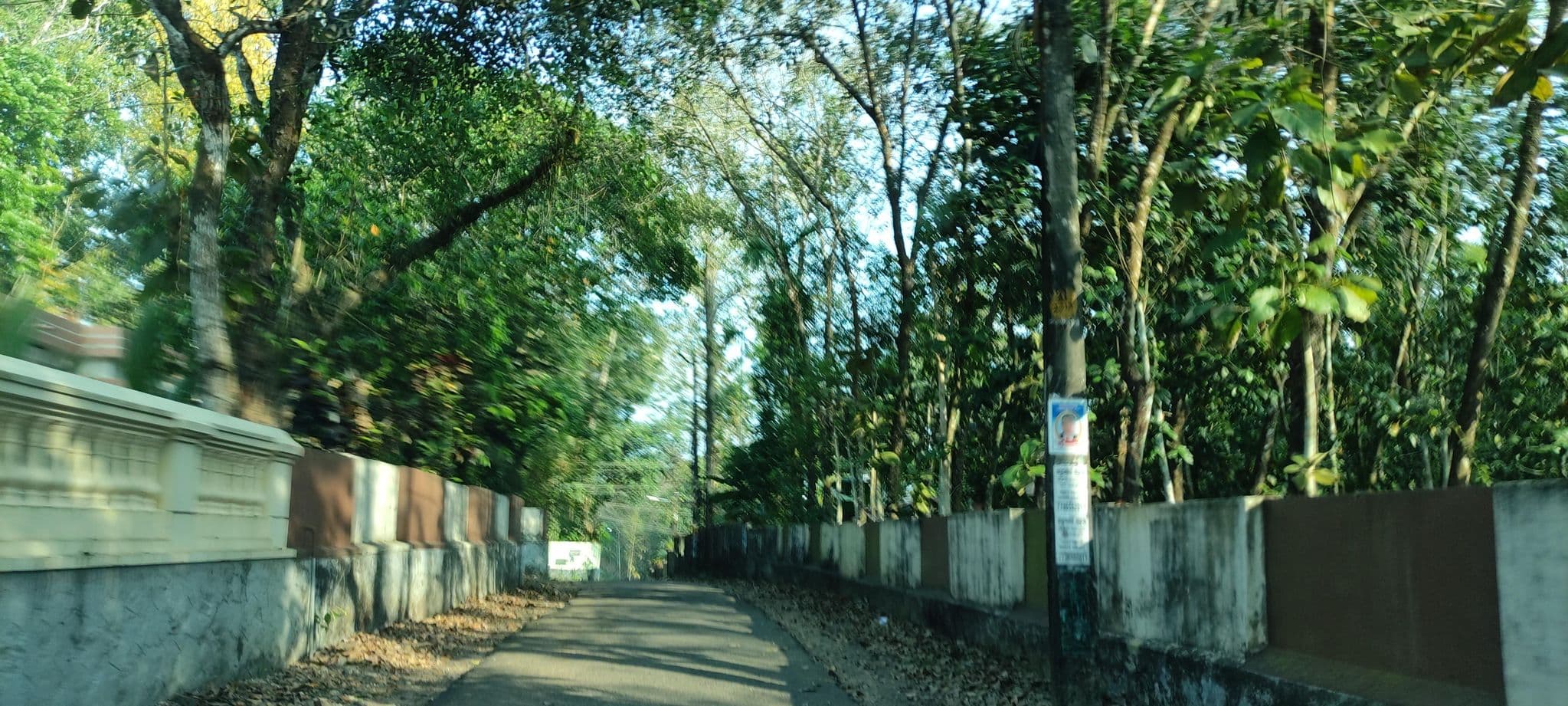Street view near Thengumvilayil Apartment, Adūr — © V15 (CC BY-SA · Mapillary)
