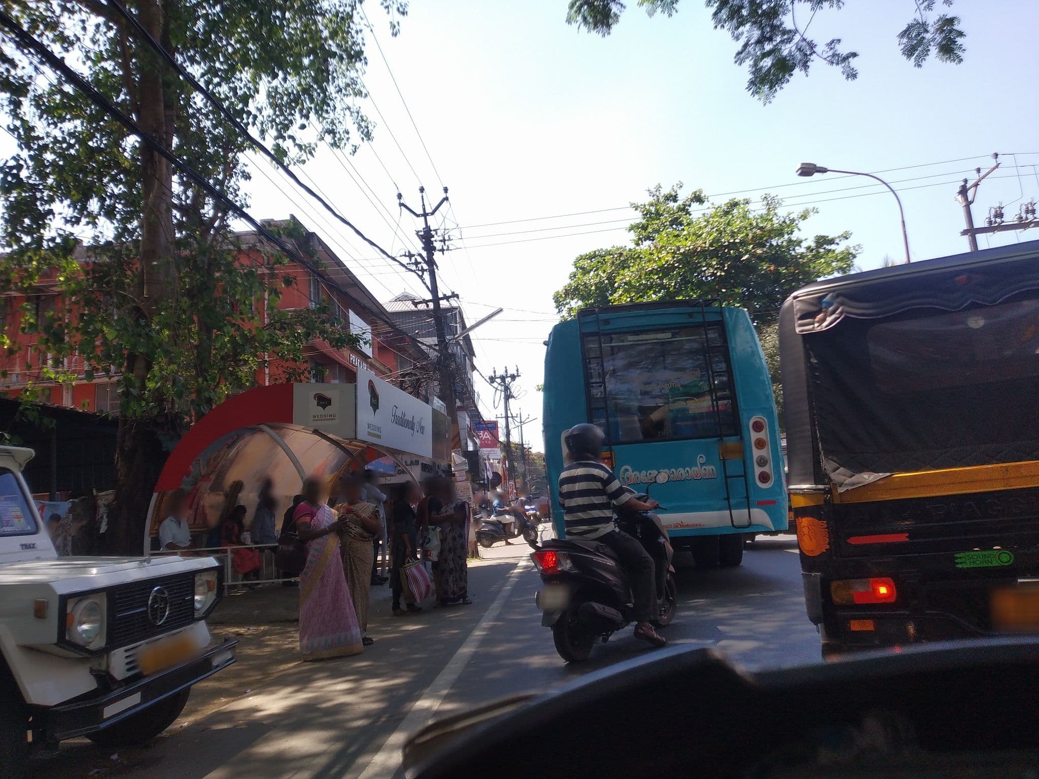 Street view near Grand Muziris, Parūr — © jothishbabu (CC BY-SA · Mapillary)