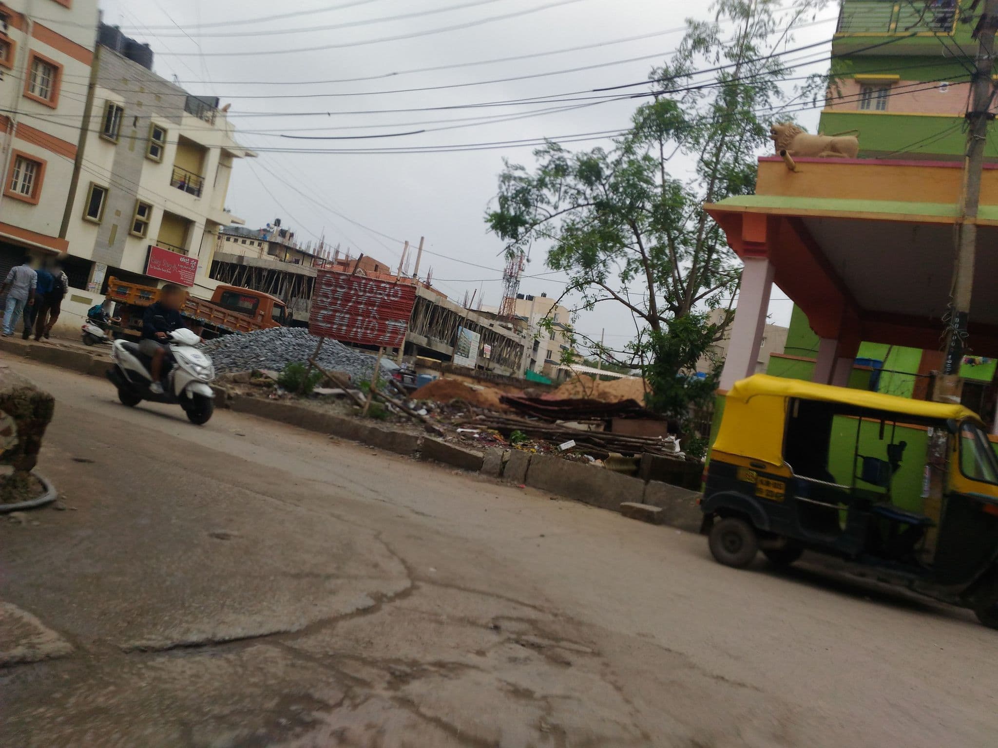 Street view near V.R.R.Homes, Bengaluru