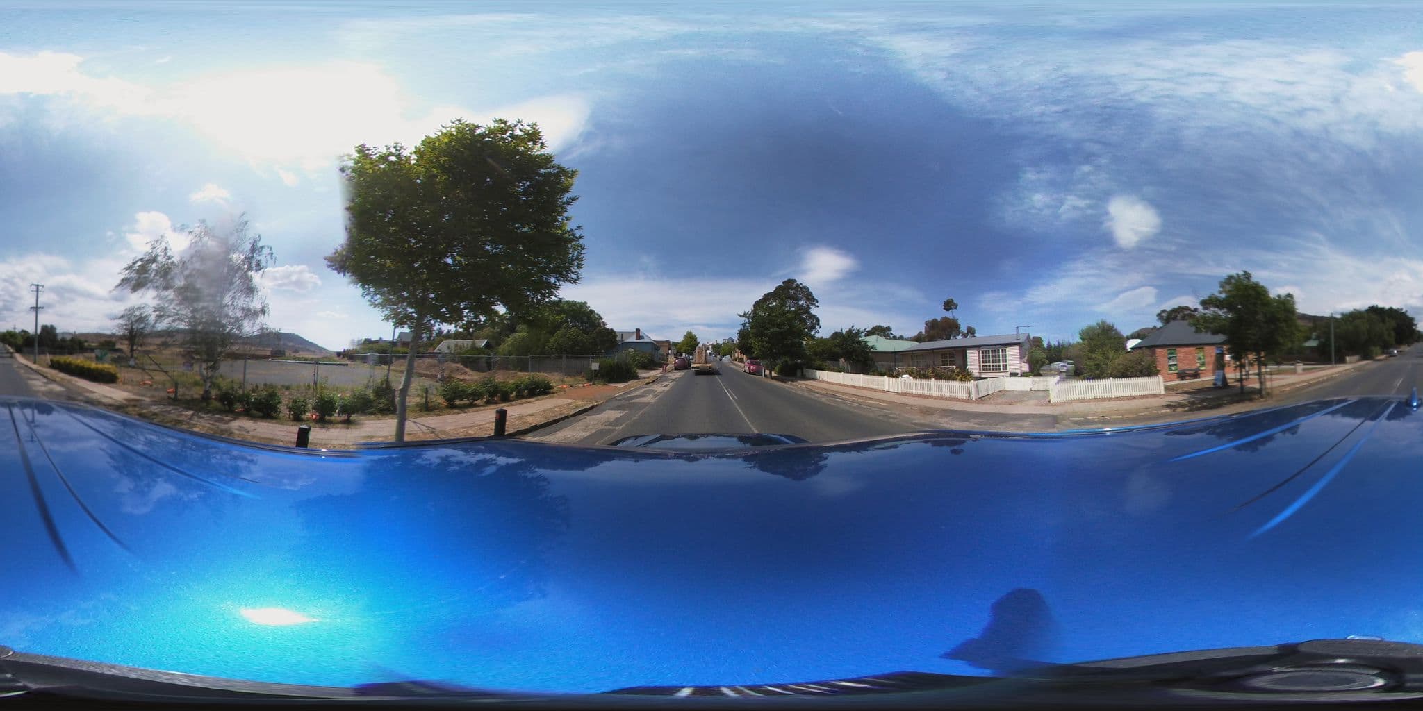 Street view near Red Brier Cottages, Midway Point — © aharvey (CC BY-SA · Mapillary)