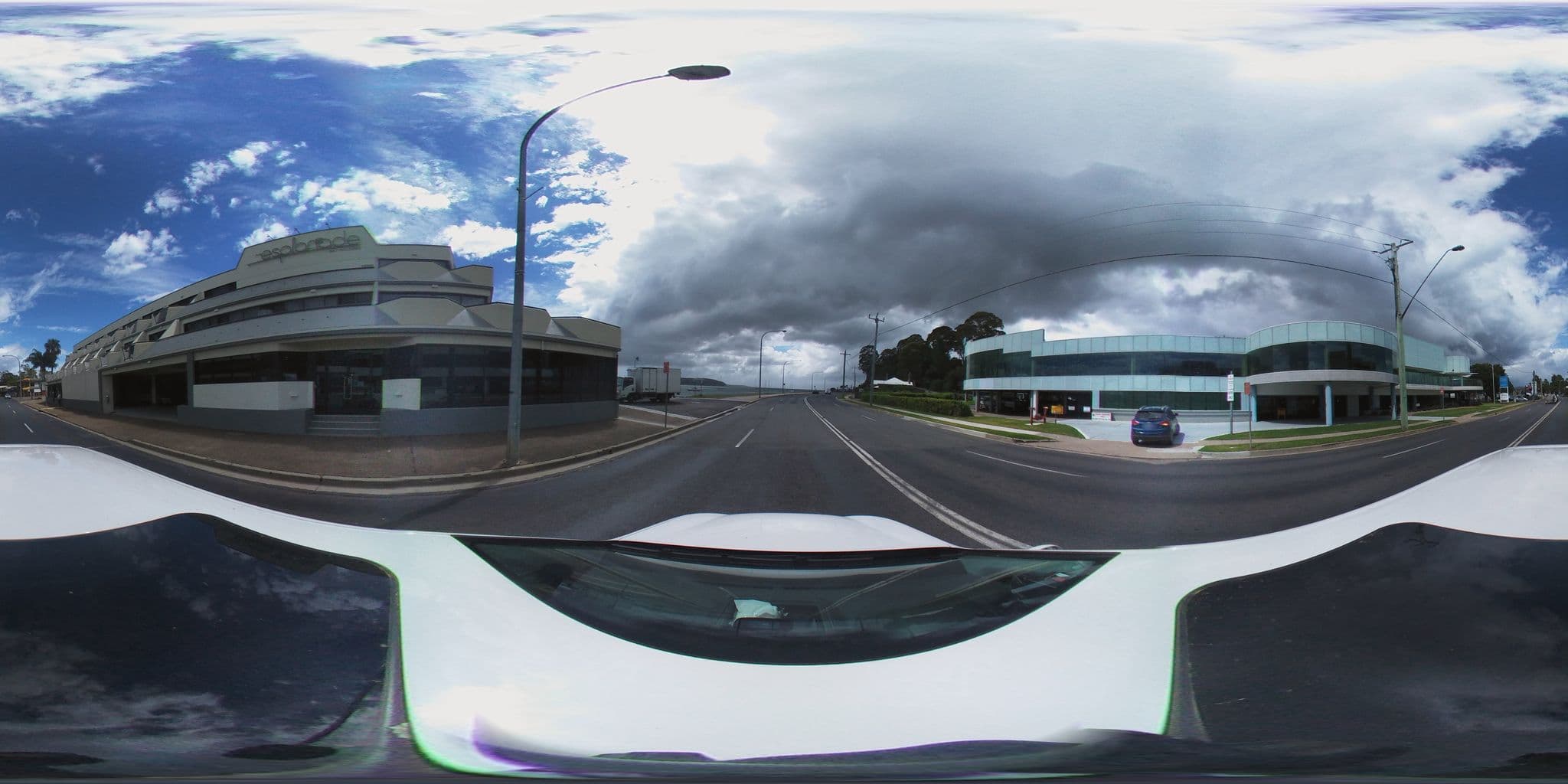 Street view near Esplanade Hotel, Batemans Bay — © eneerhut (CC BY-SA · Mapillary)