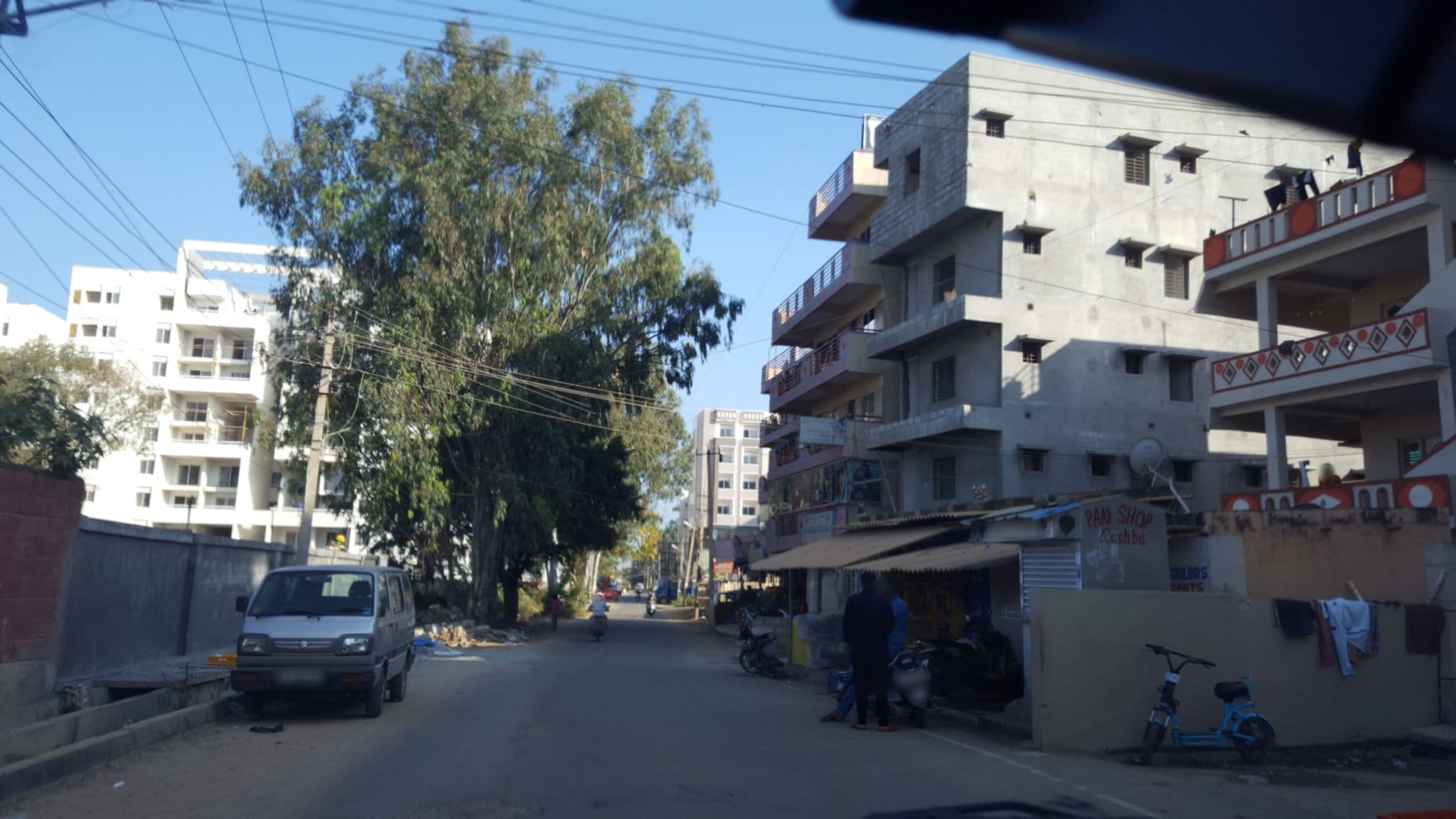 Street view near Pranava's BSR Gitaar, Dommasandra