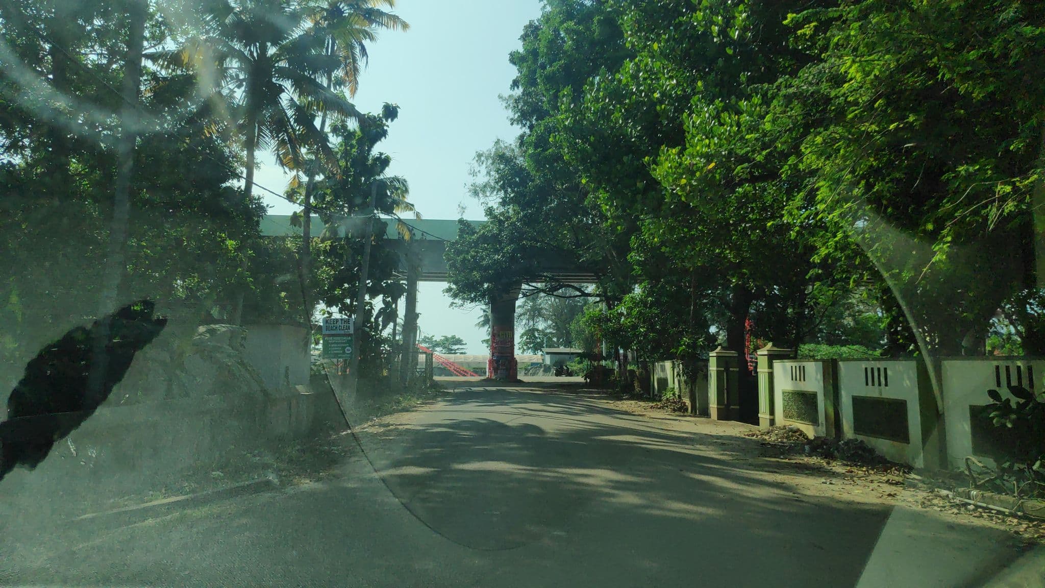 Street view near Thom's Beach Homestay, Alappuzha — © V15 (CC BY-SA · Mapillary)