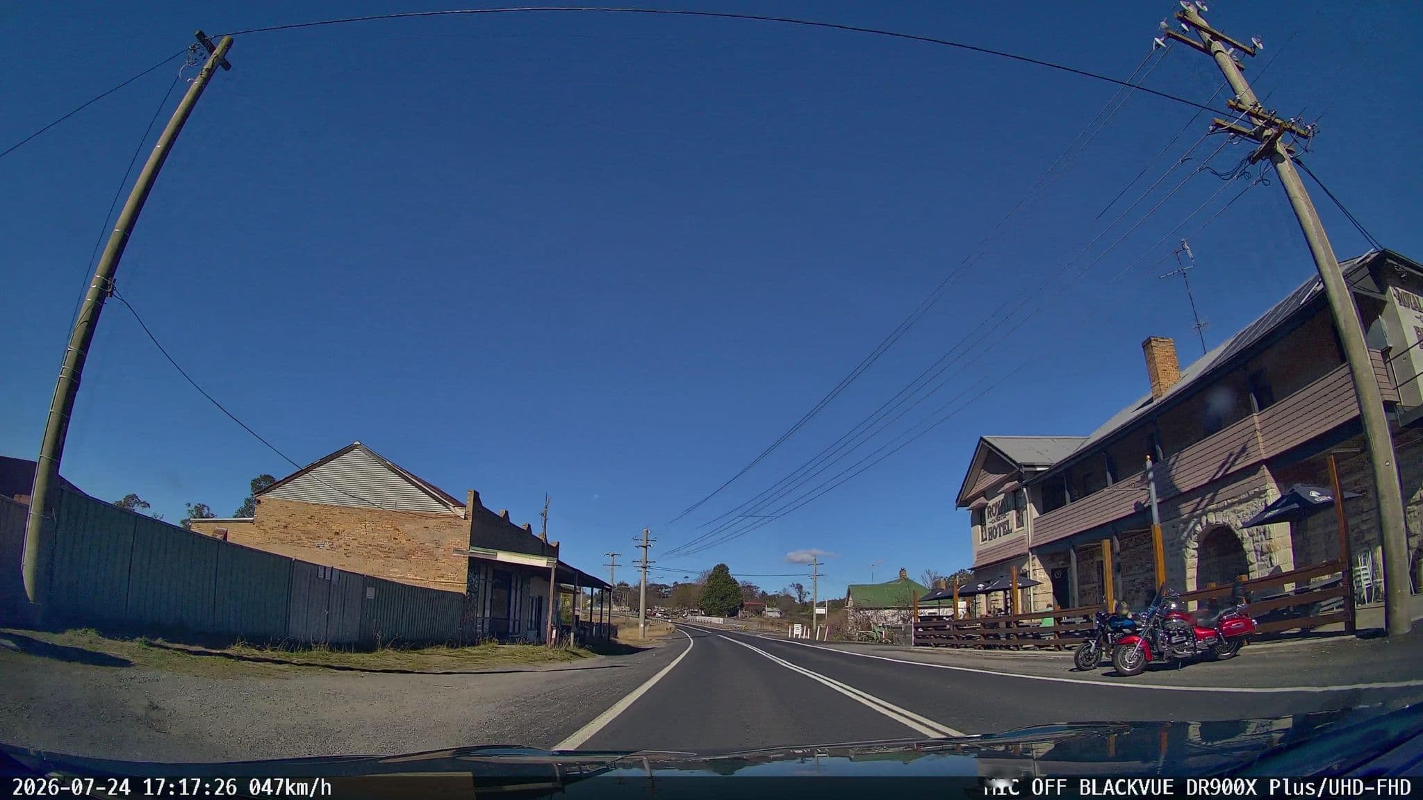 Street view near Royal Hotel Capertee, Wallerawang — © CitrusMapper (CC BY-SA · Mapillary)