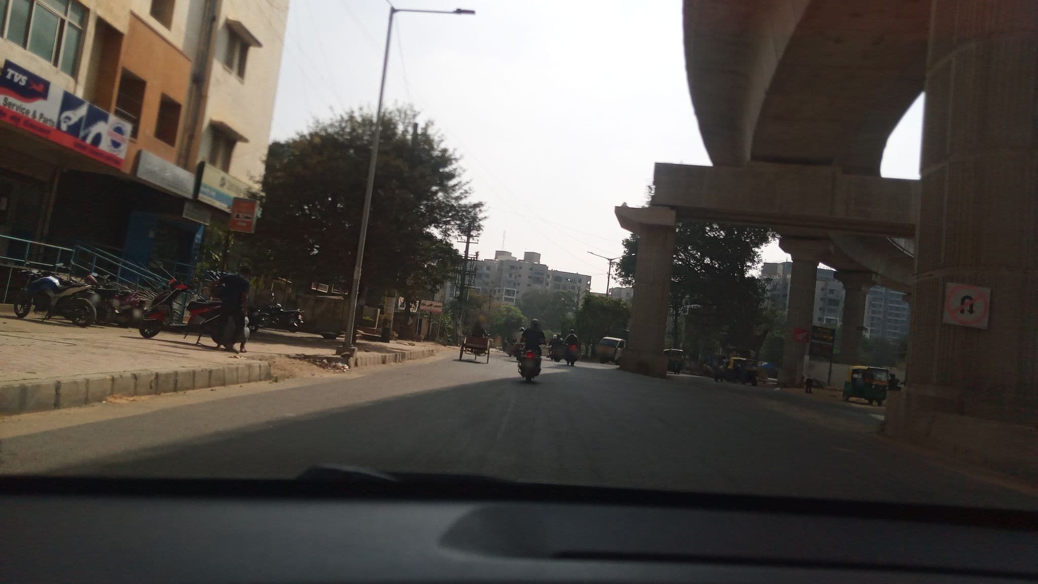 Street view near Kings & Queens Co Living PG, Hoskote — © pradeepbv (CC BY-SA · Mapillary)