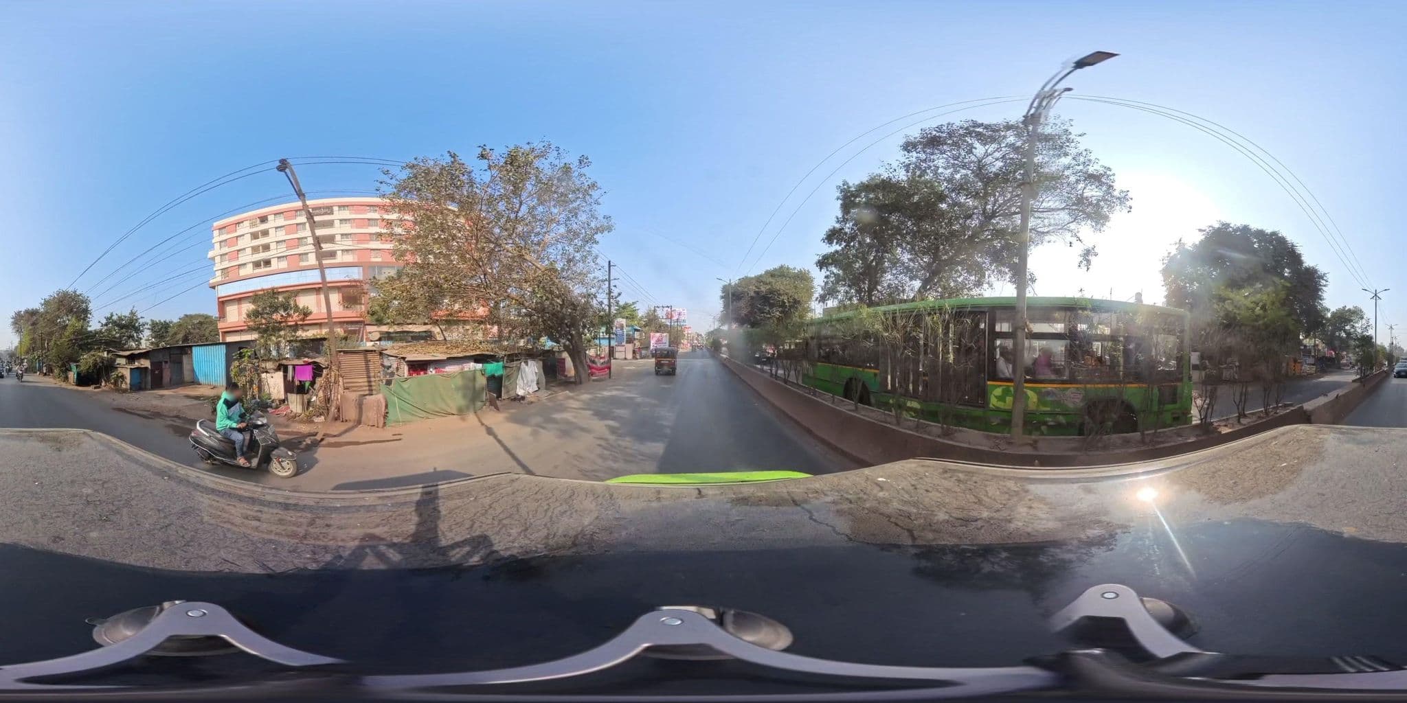 Street view near Indrayani boys hostel, Alandi — © skysign (CC BY-SA · Mapillary)