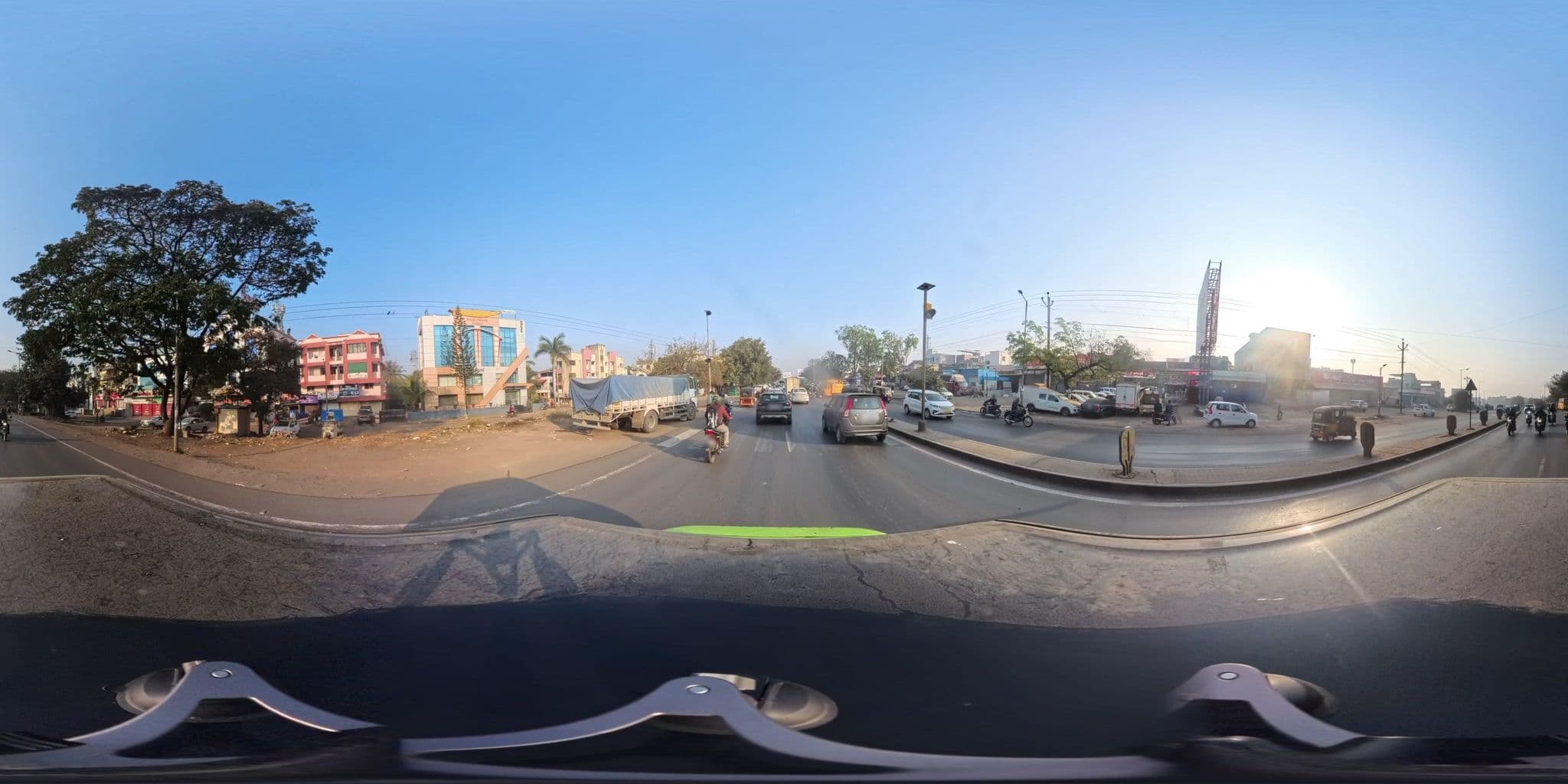 Street view near Hotel Haveli, Pimpri — © skysign (CC BY-SA · Mapillary)