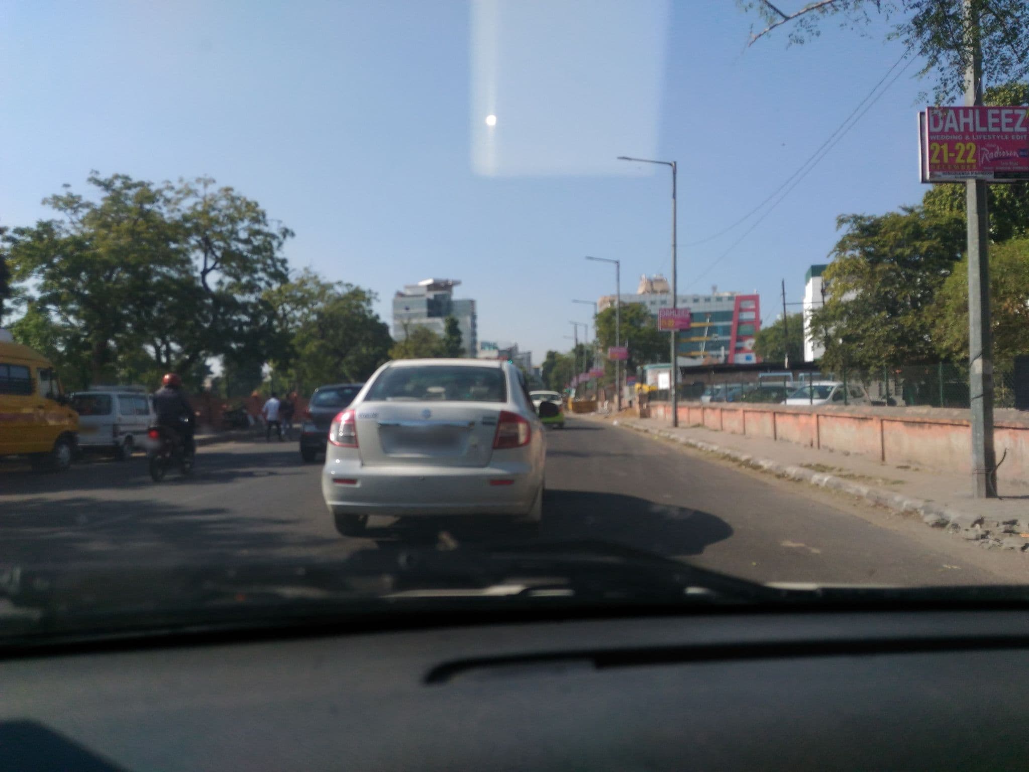 Street view near Girls hostel, Jaipur
