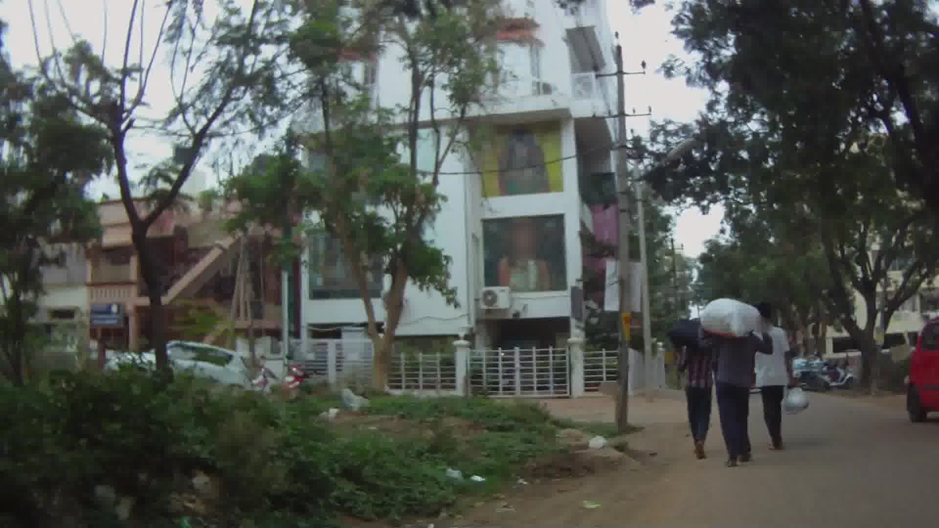 Street view near S.V.S. PG, Dommasandra
