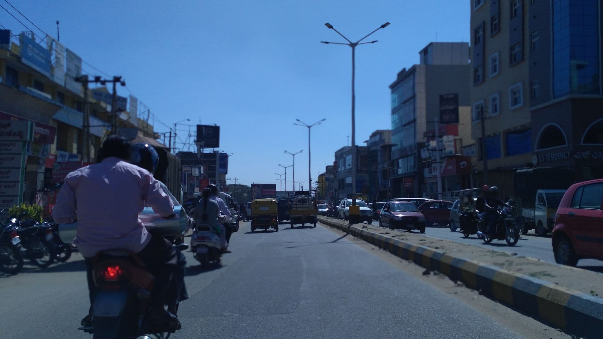 Street view near SS Residency, Hassan — © chethan (CC BY-SA · Mapillary)