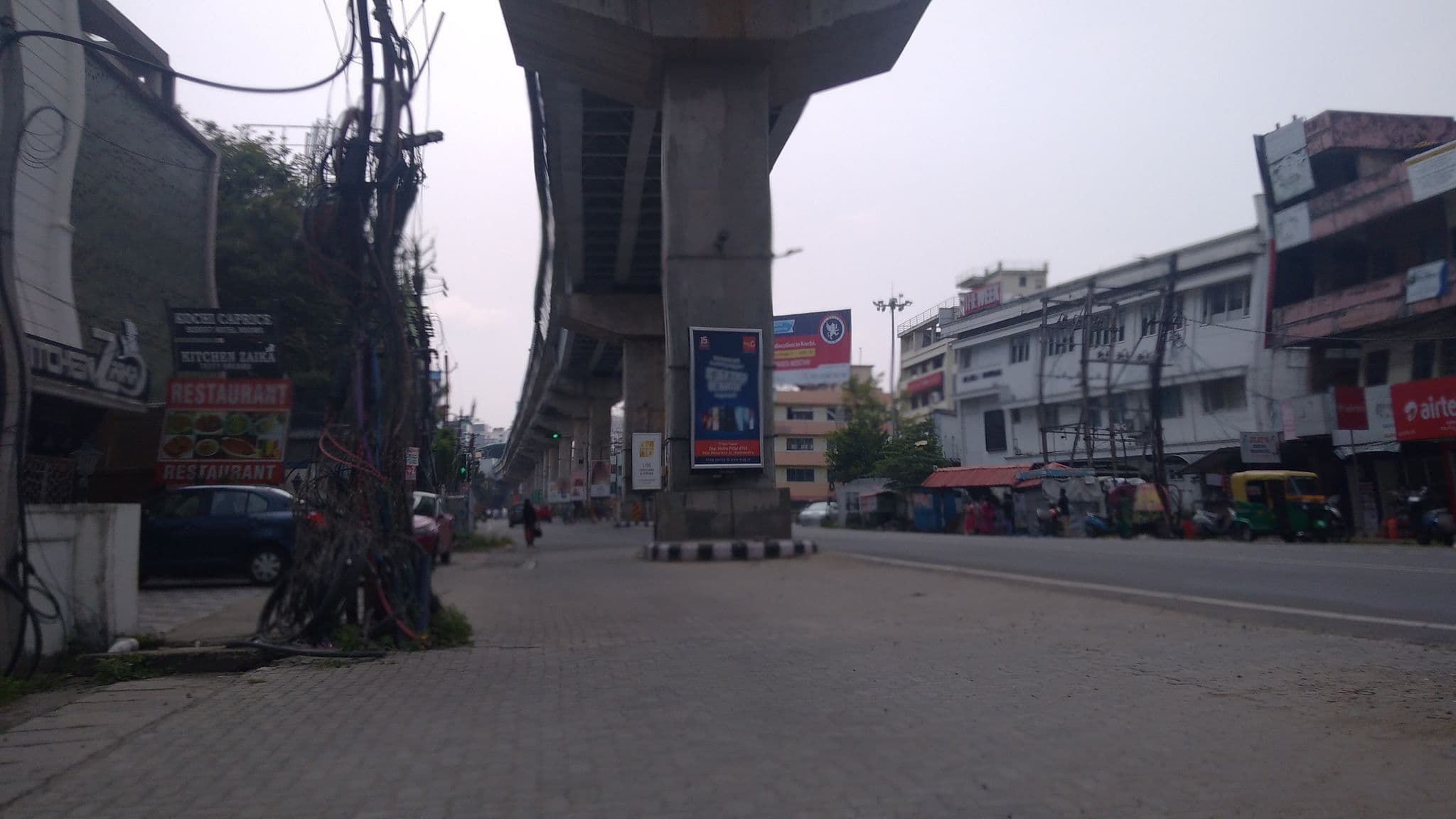Street view near Hotel Crown Suites, Kanayannur — © jothishbabu (CC BY-SA · Mapillary)