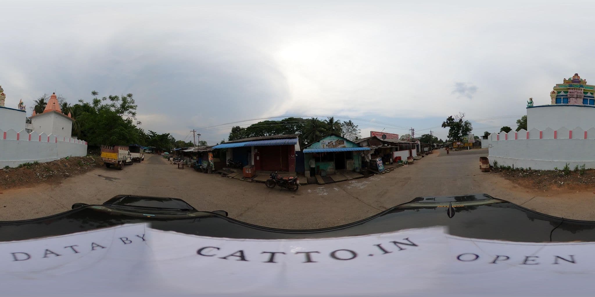 Street view near Sri Devi Lodge, Upper Sileru Project Site Camp — © Catto (CC BY-SA · Mapillary)