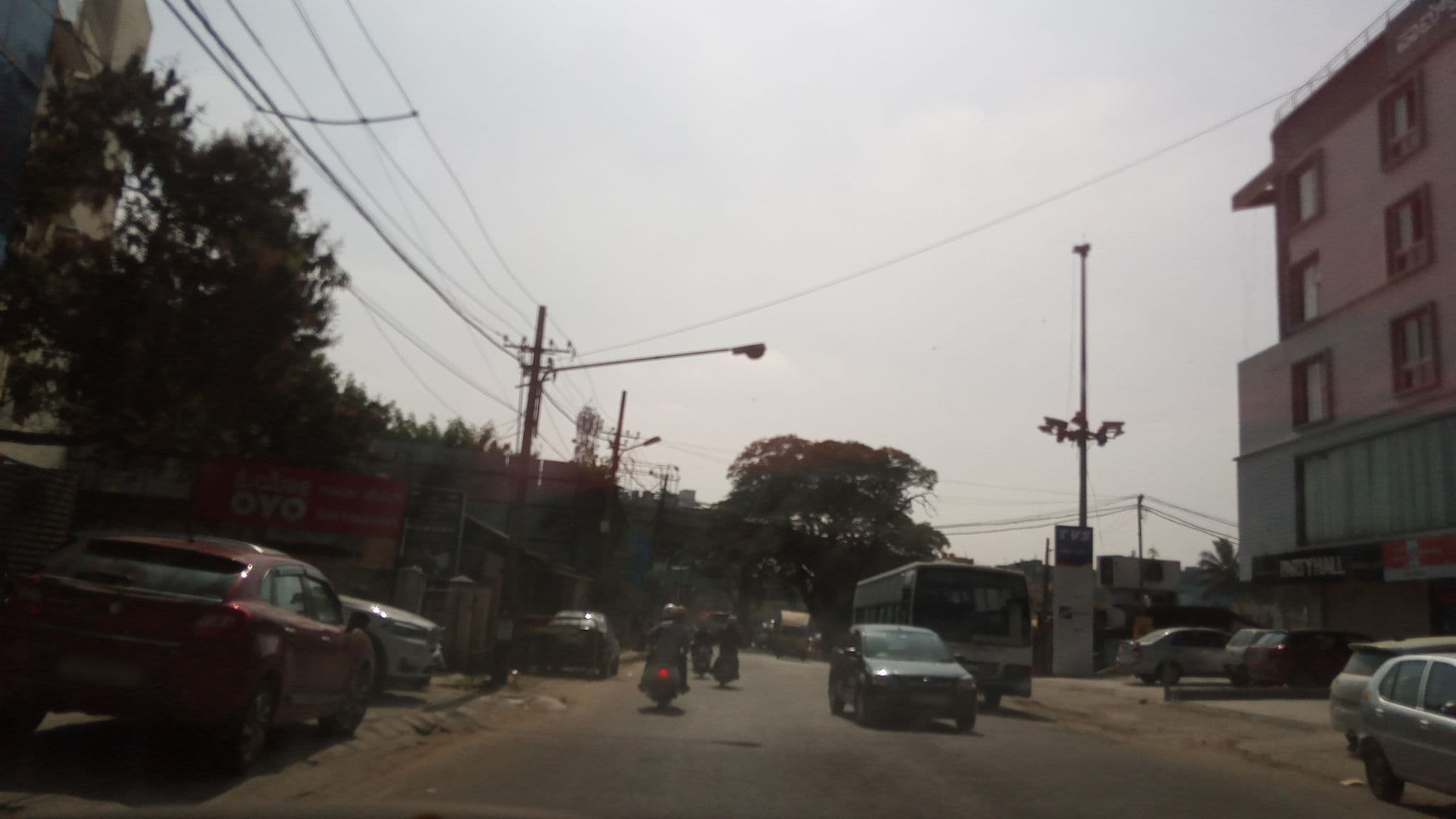 Street view near Relax Inn, Bengaluru