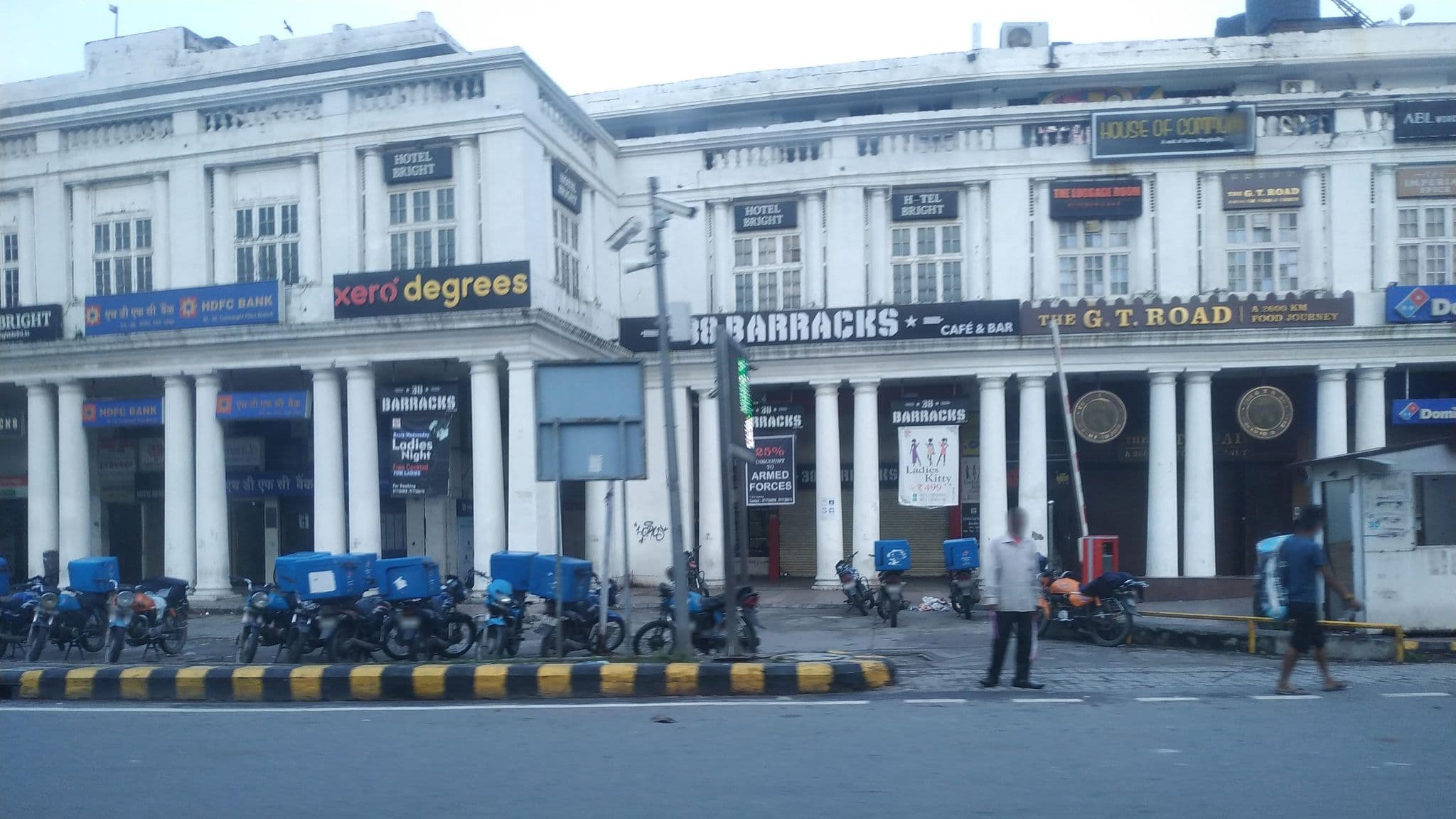 Street view near Hotel Bright, New Delhi — © mapillary0101 (CC BY-SA · Mapillary)