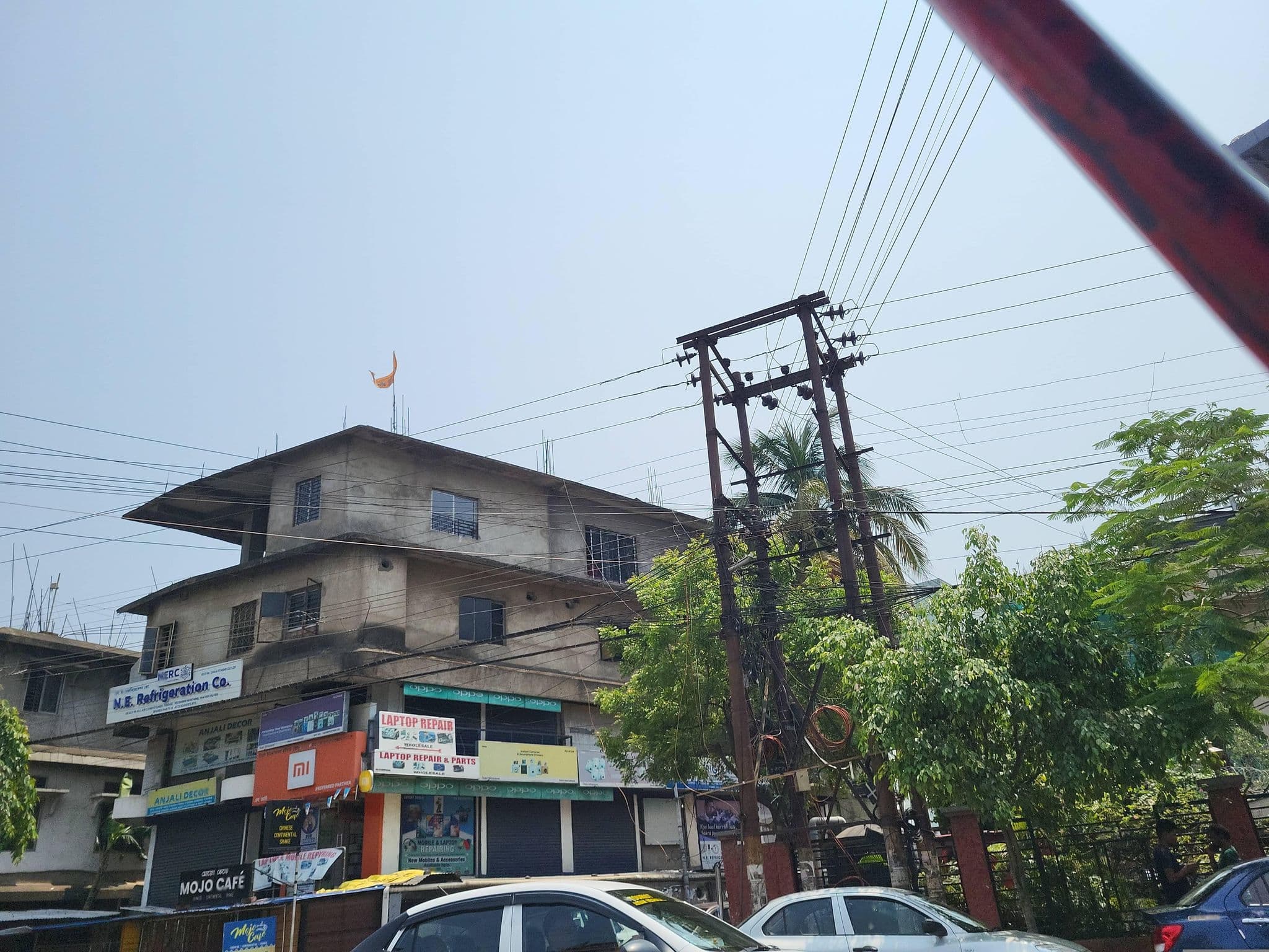 Street view near Hotel Nandan, Guwahati
