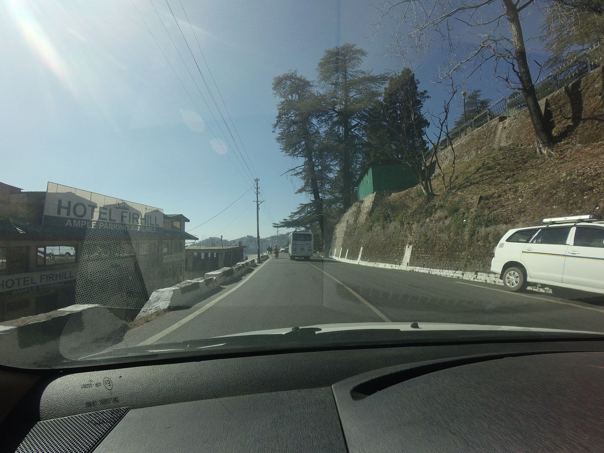 Street view near Hotel Firhill, Shimla — © natarajakaveeti (CC BY-SA · Mapillary)