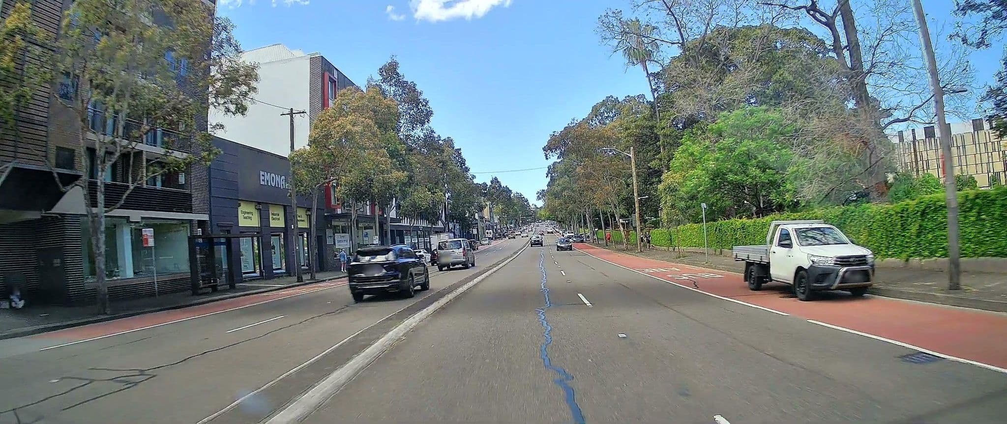 Street view near Veriu Camperdown, Forest Lodge — © maxim752 (CC BY-SA · Mapillary)