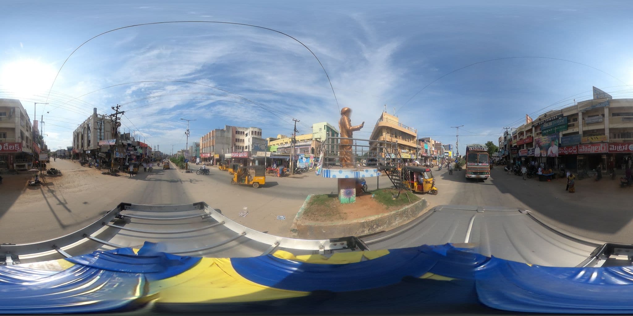 Street view near Renuka Hotel, Kadiri — © geomannar (CC BY-SA · Mapillary)