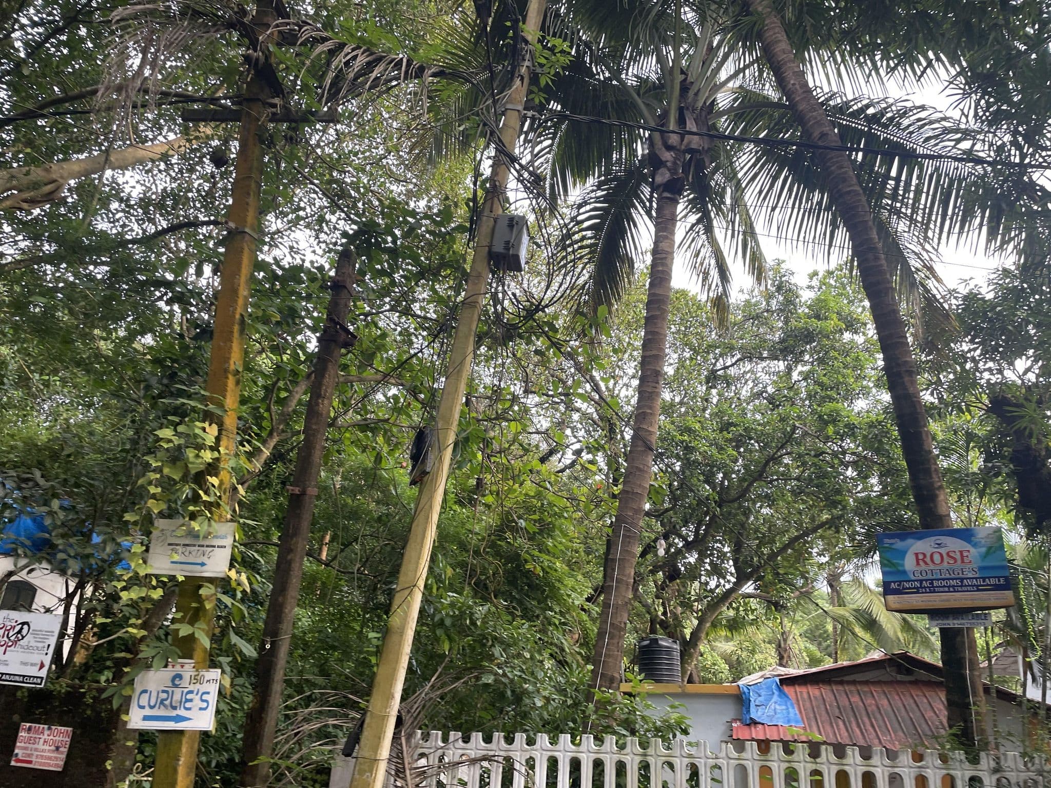 Street view near Rose Cottage, Anjuna — © mapsy (CC BY-SA · Mapillary)