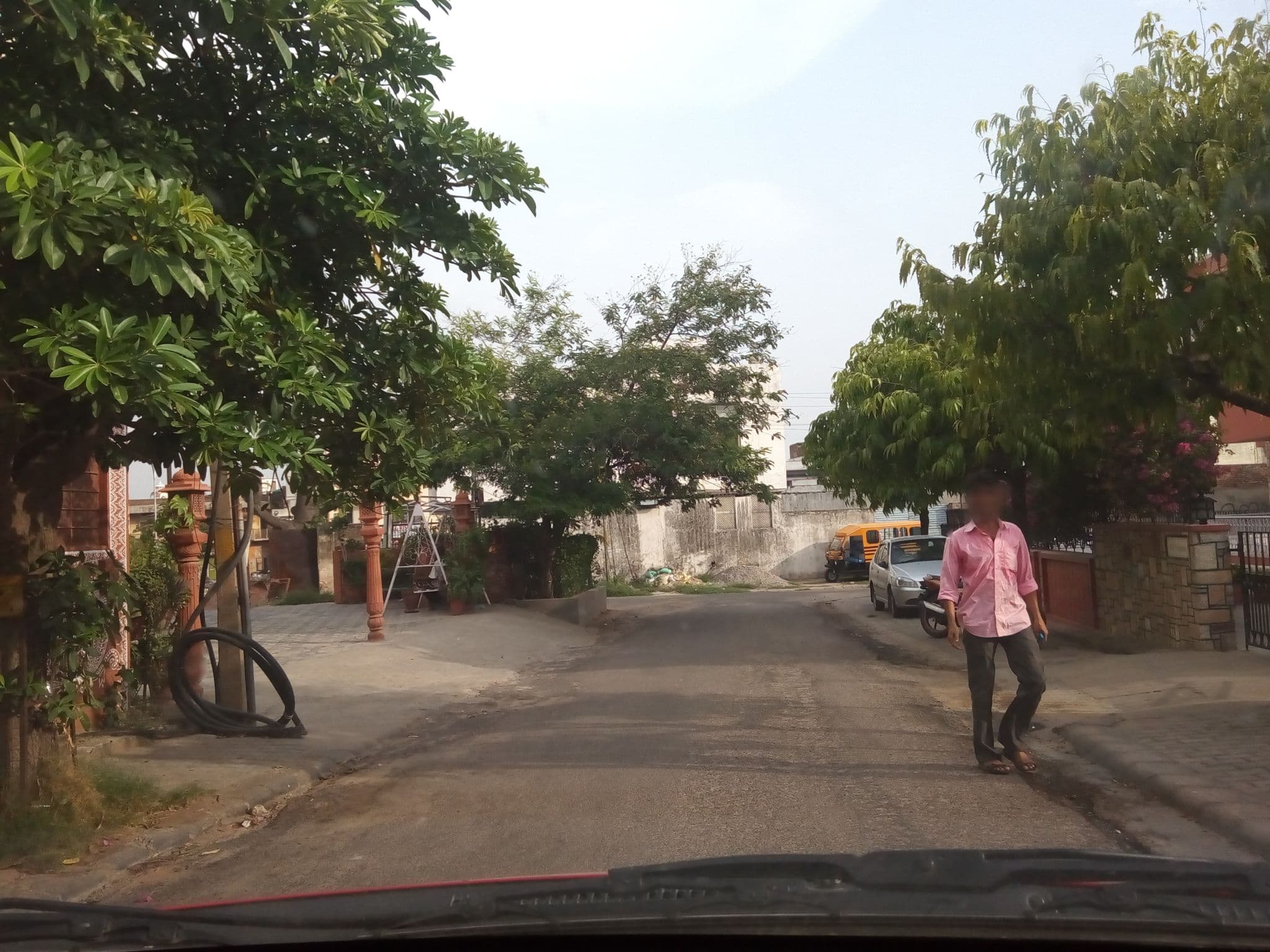 Street view near Ratangarh Palace, Jaipur