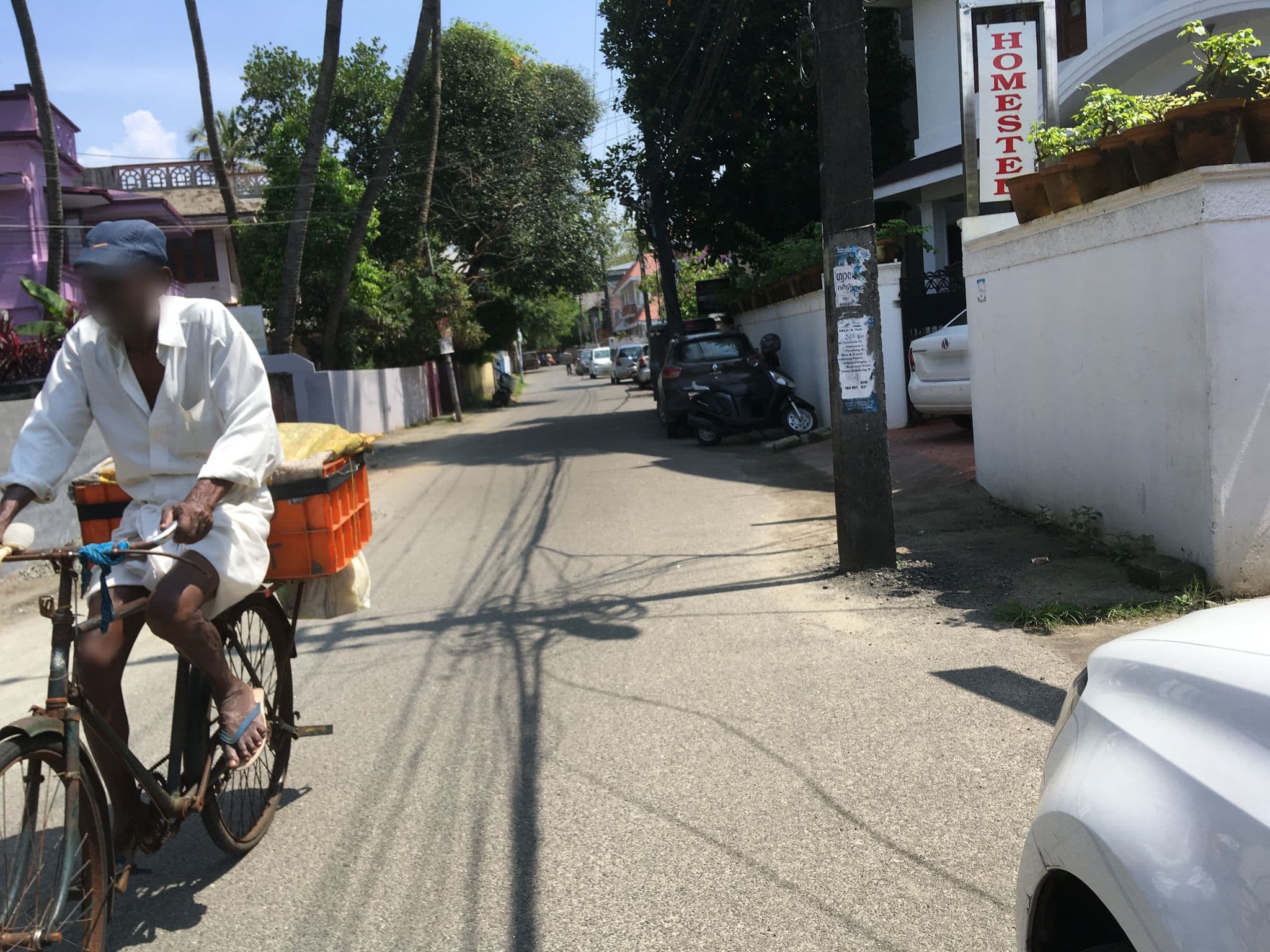 Street view near Benheal homestay, Vypīn — © livableurbanism (CC BY-SA · Mapillary)