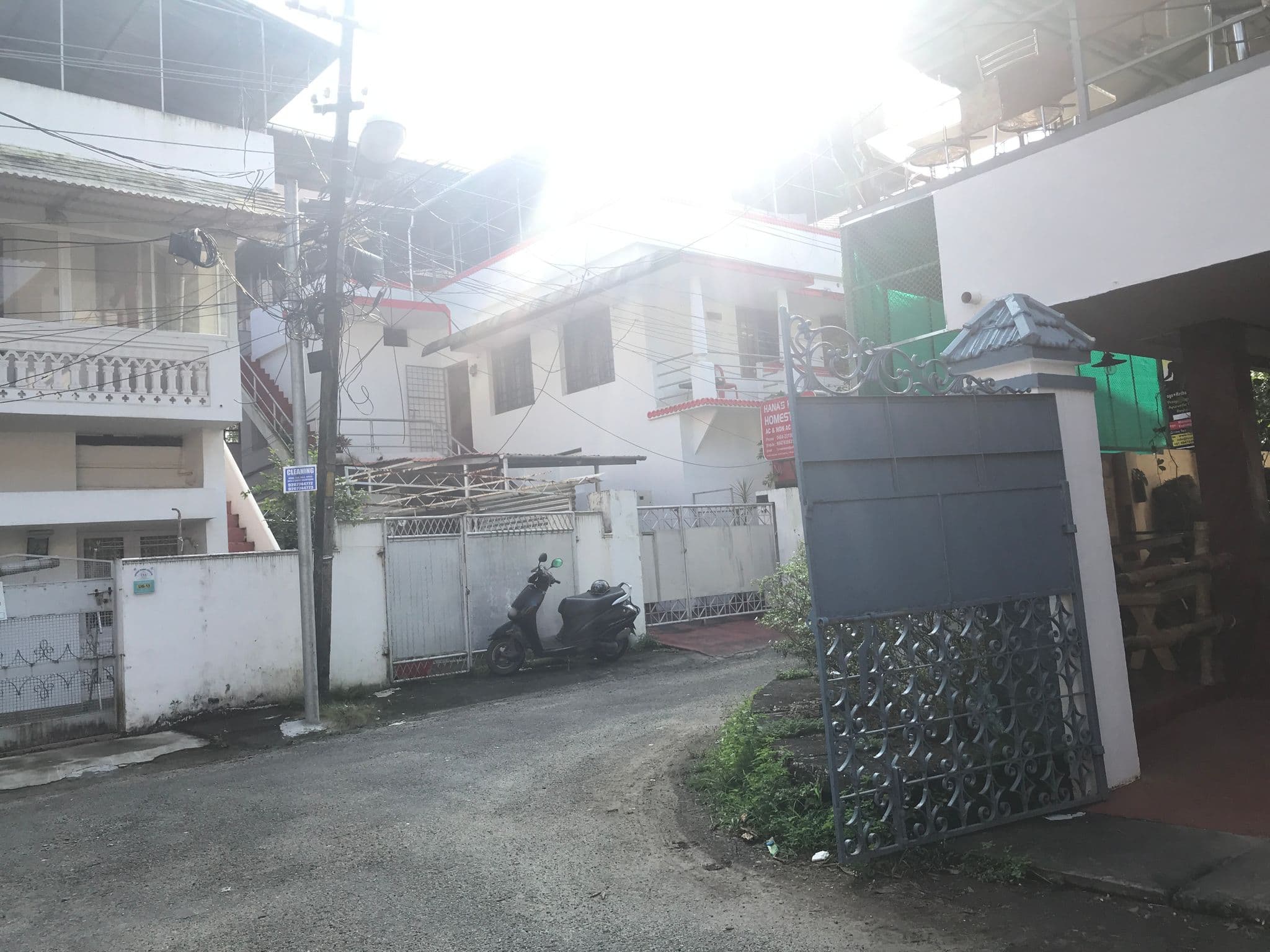 Street view near Hanas Heaven, Vypīn