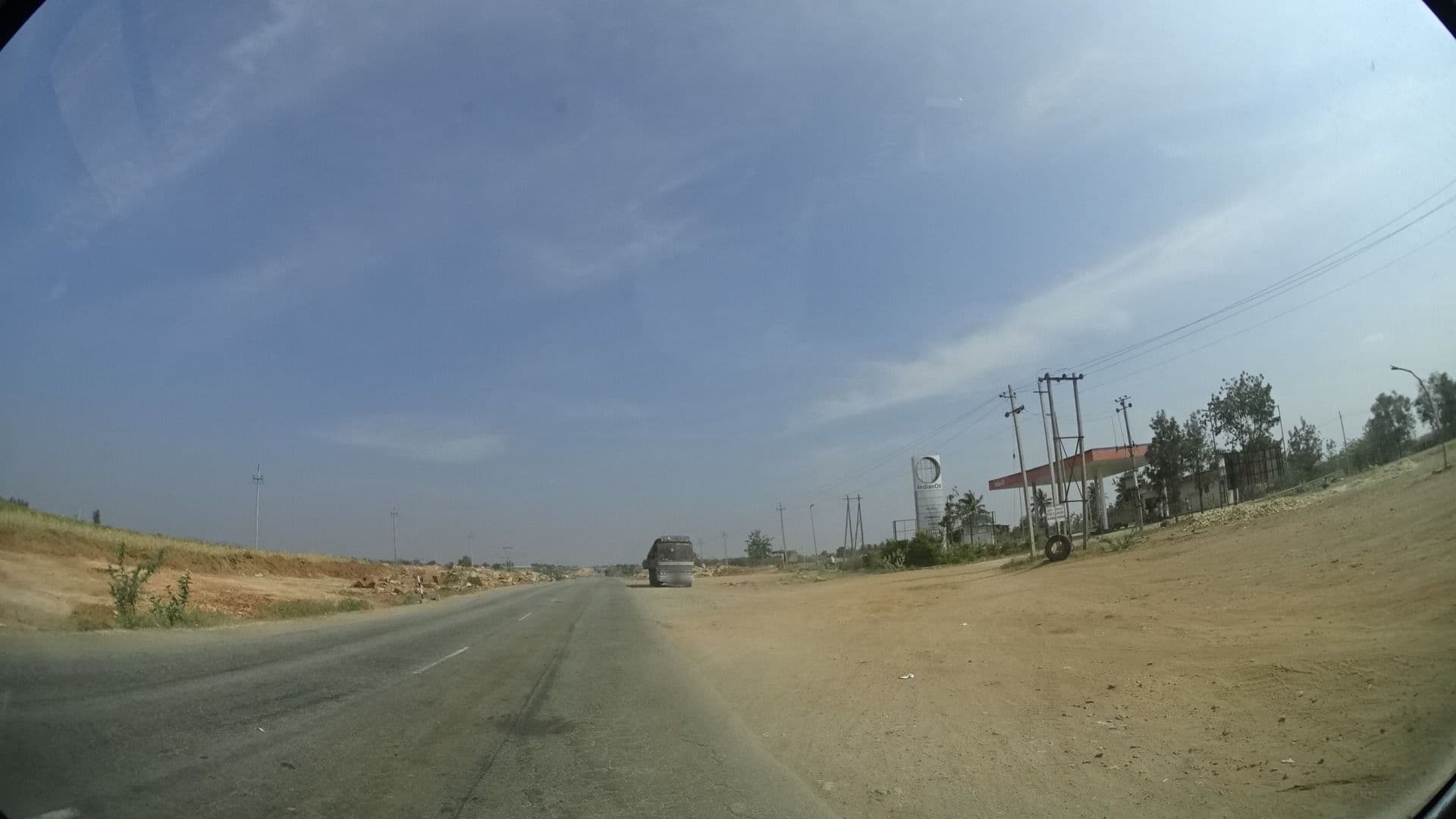 Street view near Kiran Reddy Daba, Jagalūr — © geohacker (CC BY-SA · Mapillary)