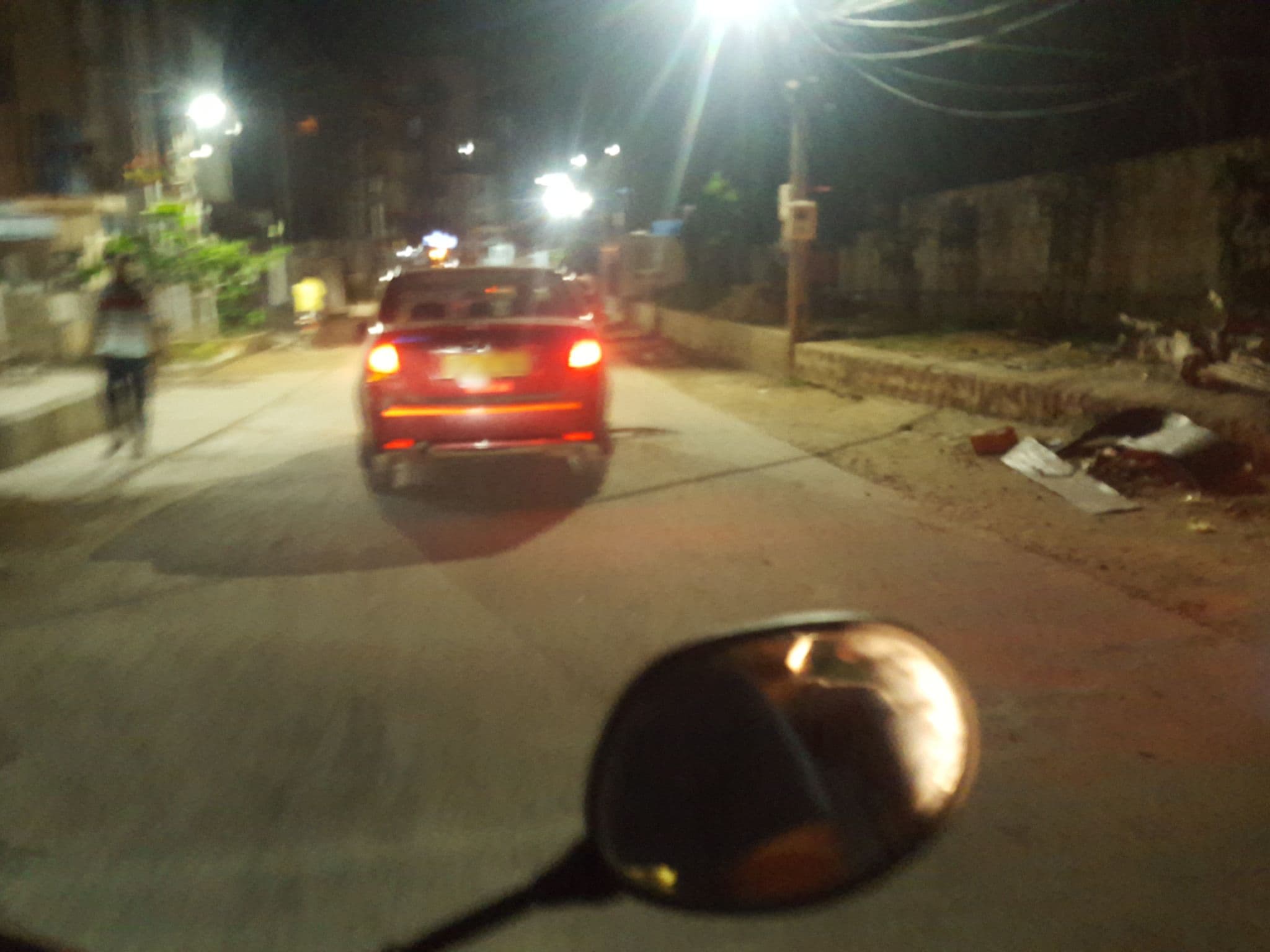 Street view near Pragathi Executive MEN's PG/Hostel, Nārsingi — © pallavi_96 (CC BY-SA · Mapillary)