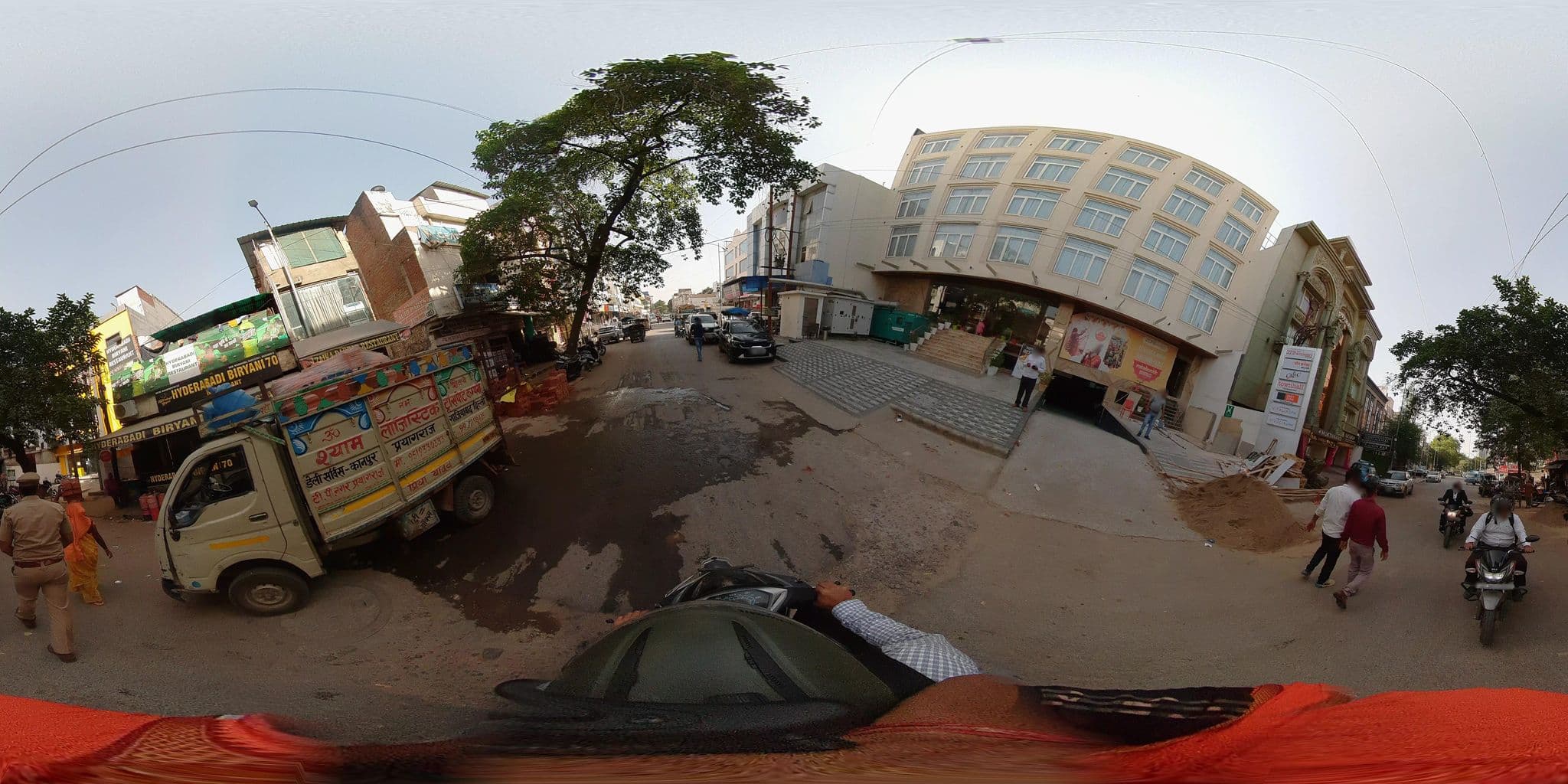 Street view near Zone Connect by The Park, Prayagraj — © sahilmeena09 (CC BY-SA · Mapillary)